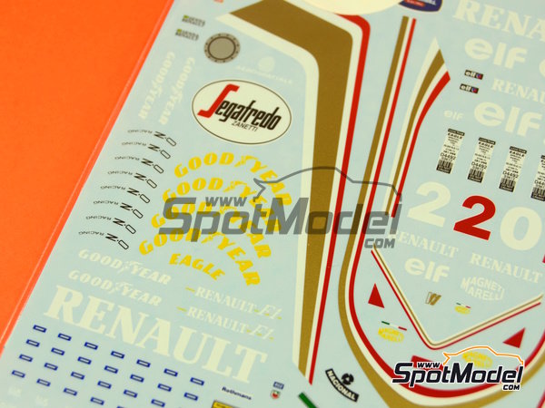 Image 4: Williams Renault FW16 Williams Grand Prix Engineering Team sponsored by Rothmans - FIA Formula 1 World Championship 1994 | Marking / livery in 1/20 scale manufactured by Tabu Design (ref.&nbsp;TABU20069, also 4545310802310)