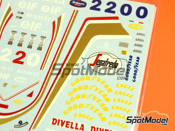 Image 5: Williams Renault FW16 Williams Grand Prix Engineering Team sponsored by Rothmans - FIA Formula 1 World Championship 1994 | Marking / livery in 1/20 scale manufactured by Tabu Design (ref.&nbsp;TABU20069, also 4545310802310)