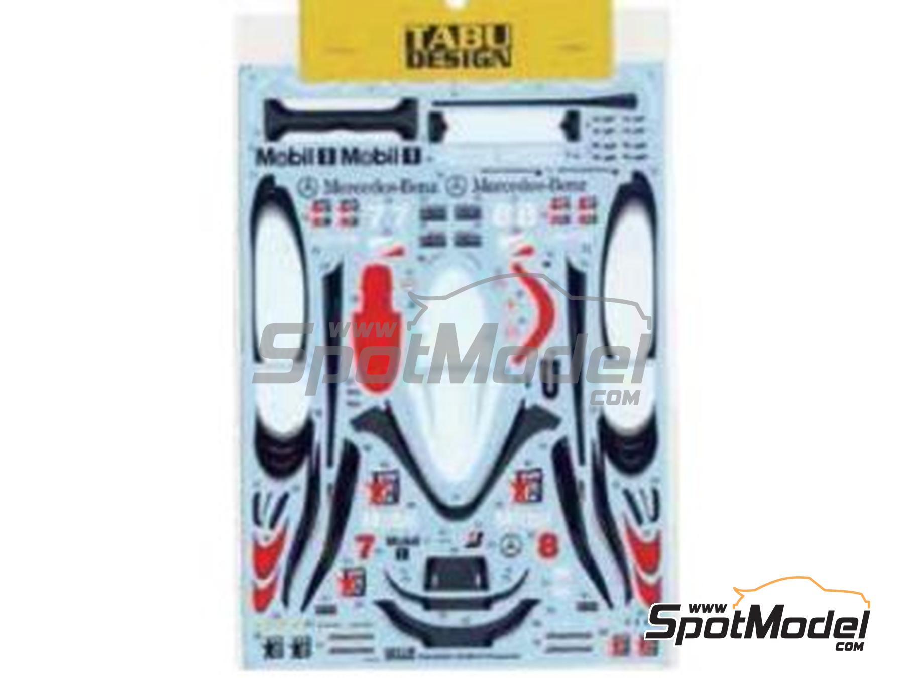 Image 1: McLaren Mercedes MP4/13 - Full Sponsor McLaren Racing Limited Team sponsored by West - FIA Formula 1 World Championship 1998 | Marking / livery in 1/20 scale manufactured by Tabu Design (ref.&nbsp;TABU20128B, also 4545310021971)