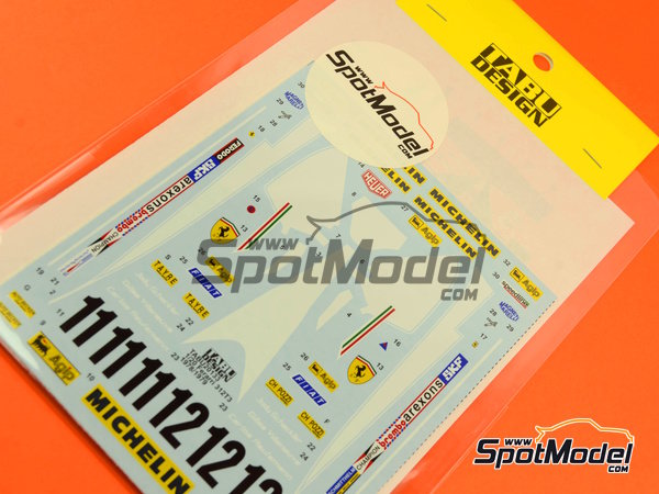 Image 5: Ferrari 312T3 Equipo Scuderia Ferrari patrocinado por Agip - Campeonato del Mundo FIA de Formula 1 1978 y 1979 | Decoraci&oacute;n en escala&nbsp;1/20 fabricado por Tabu Design (ref.&nbsp;TABU20133, tambien 4545310010739)