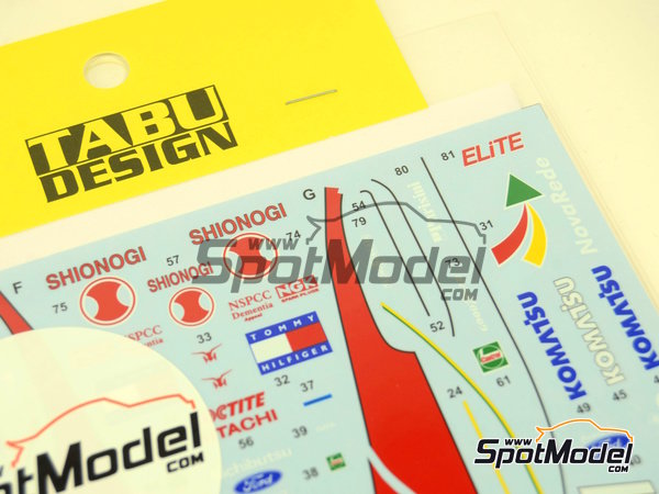 Image 2: Lotus Ford 107B Equipo Lotus patrocinado por Castrol - Campeonato del Mundo de F1 1993 | Decoraci&oacute;n en escala&nbsp;1/20 fabricado por Tabu Design (ref.&nbsp;TABU20137, tambien 4545310010838)