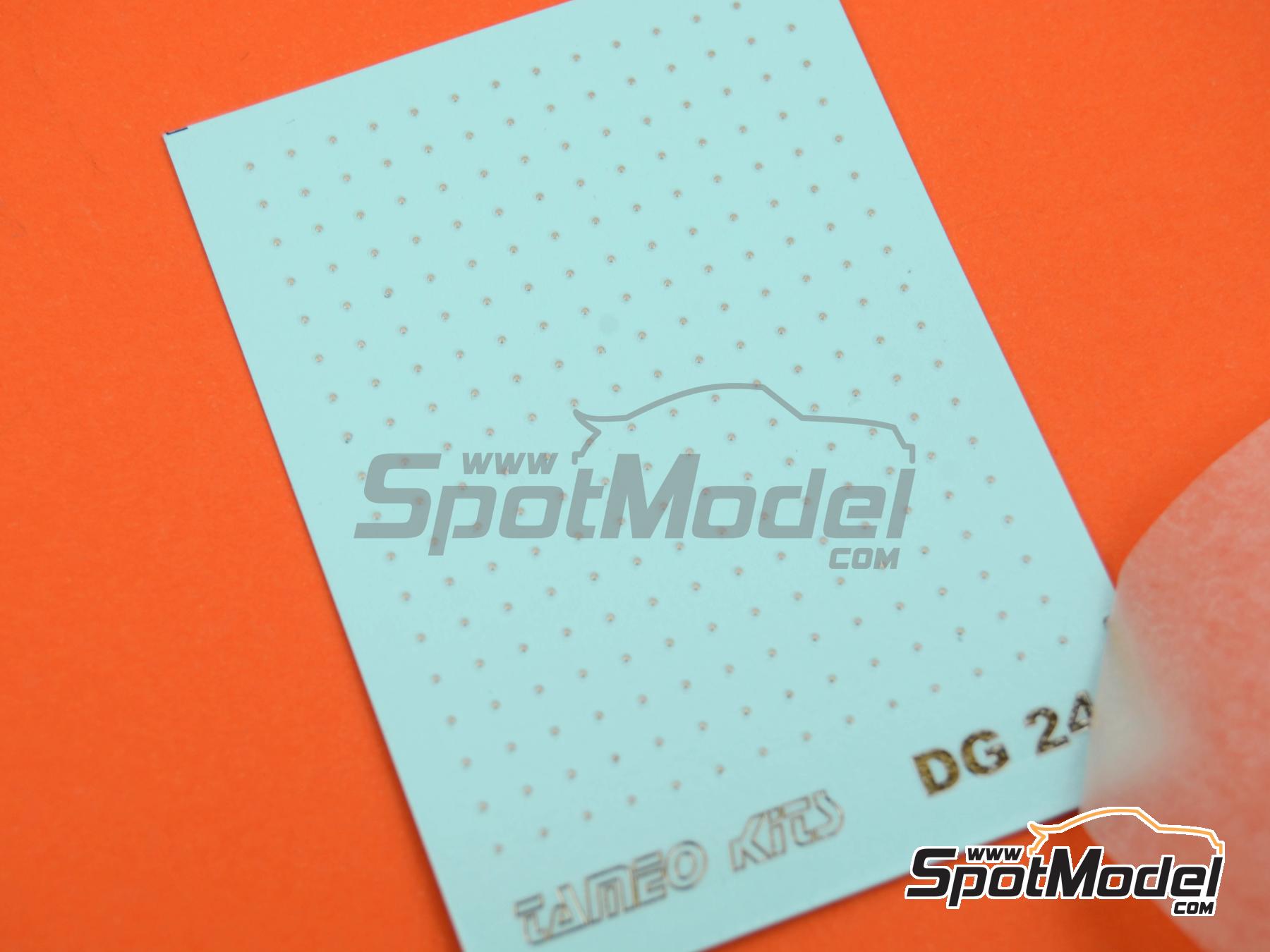 Image 1: Chrome rivet - type B | Decals in 1/43 scale manufactured by Tameo Kits (ref. DG24)