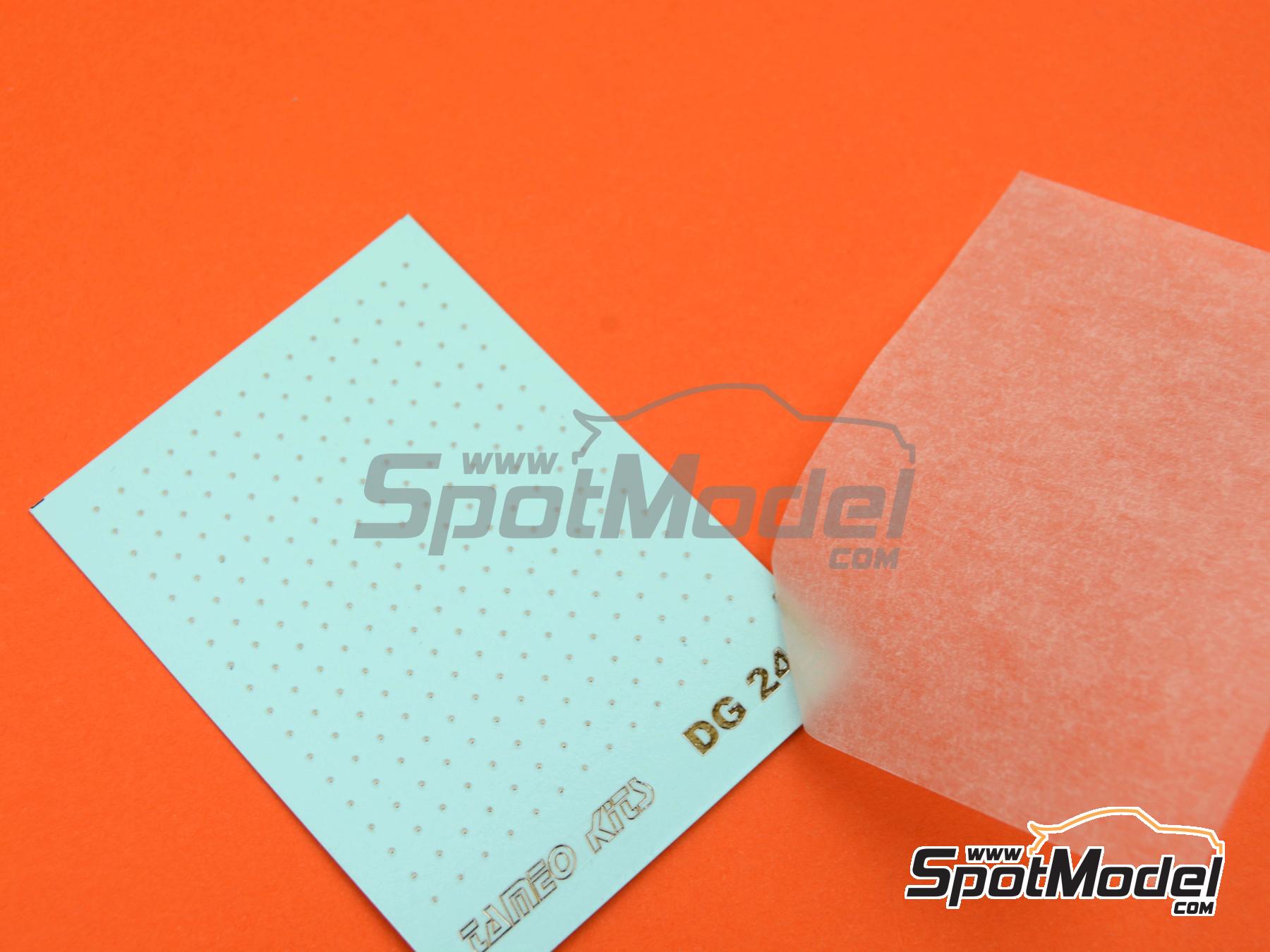 Image 2: Chrome rivet - type B | Decals in 1/43 scale manufactured by Tameo Kits (ref. DG24)