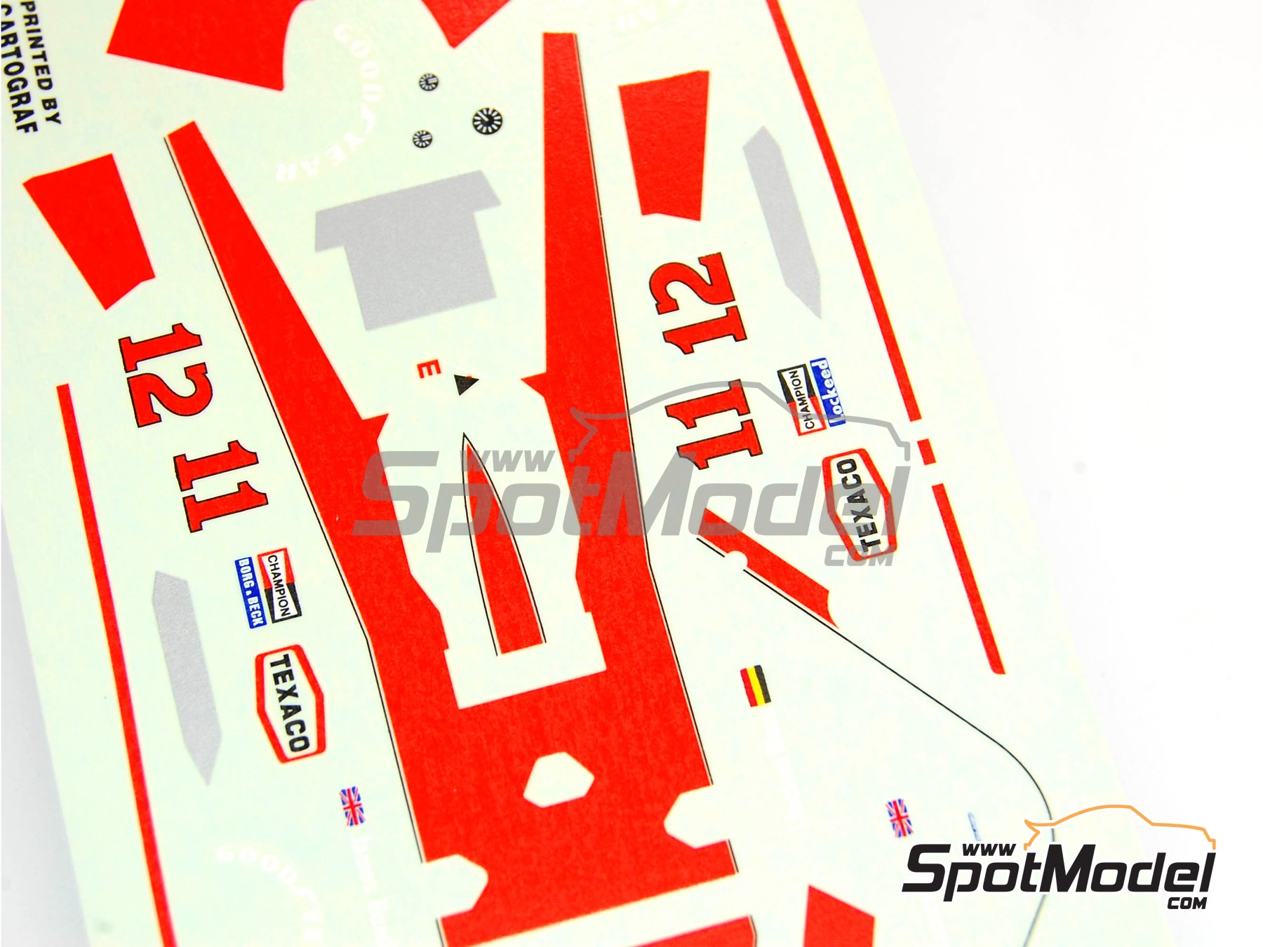 Image 2: McLaren Ford M23 McLaren Racing Limited Team sponsored by Marlboro - French Formula 1 Grand Prix 1976 | Marking / livery in 1/43 scale manufactured by Tameo Kits (ref.&nbsp;DK-WCT076)
