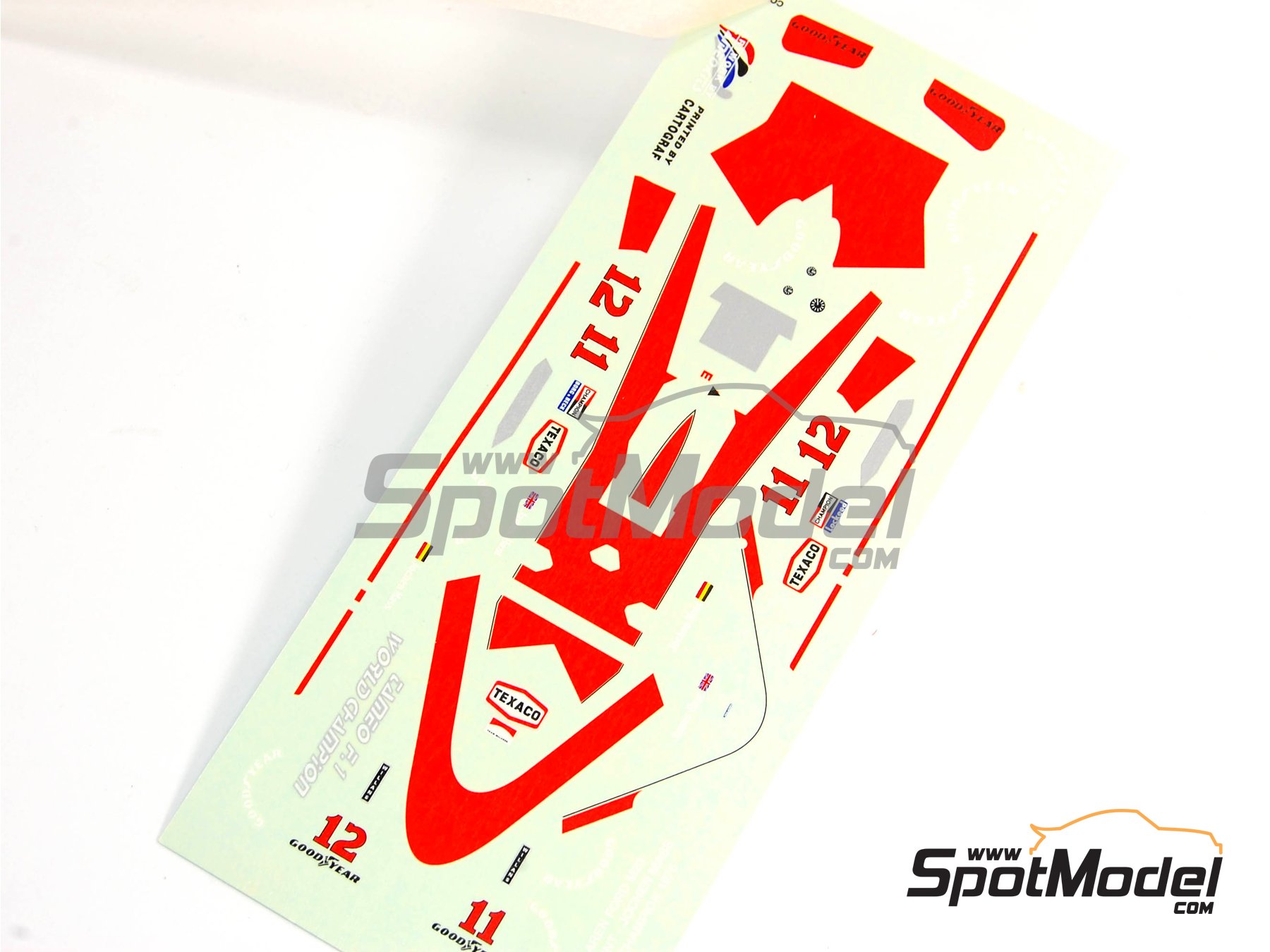 Image 4: McLaren Ford M23 McLaren Racing Limited Team sponsored by Marlboro - French Formula 1 Grand Prix 1976 | Marking / livery in 1/43 scale manufactured by Tameo Kits (ref.&nbsp;DK-WCT076)