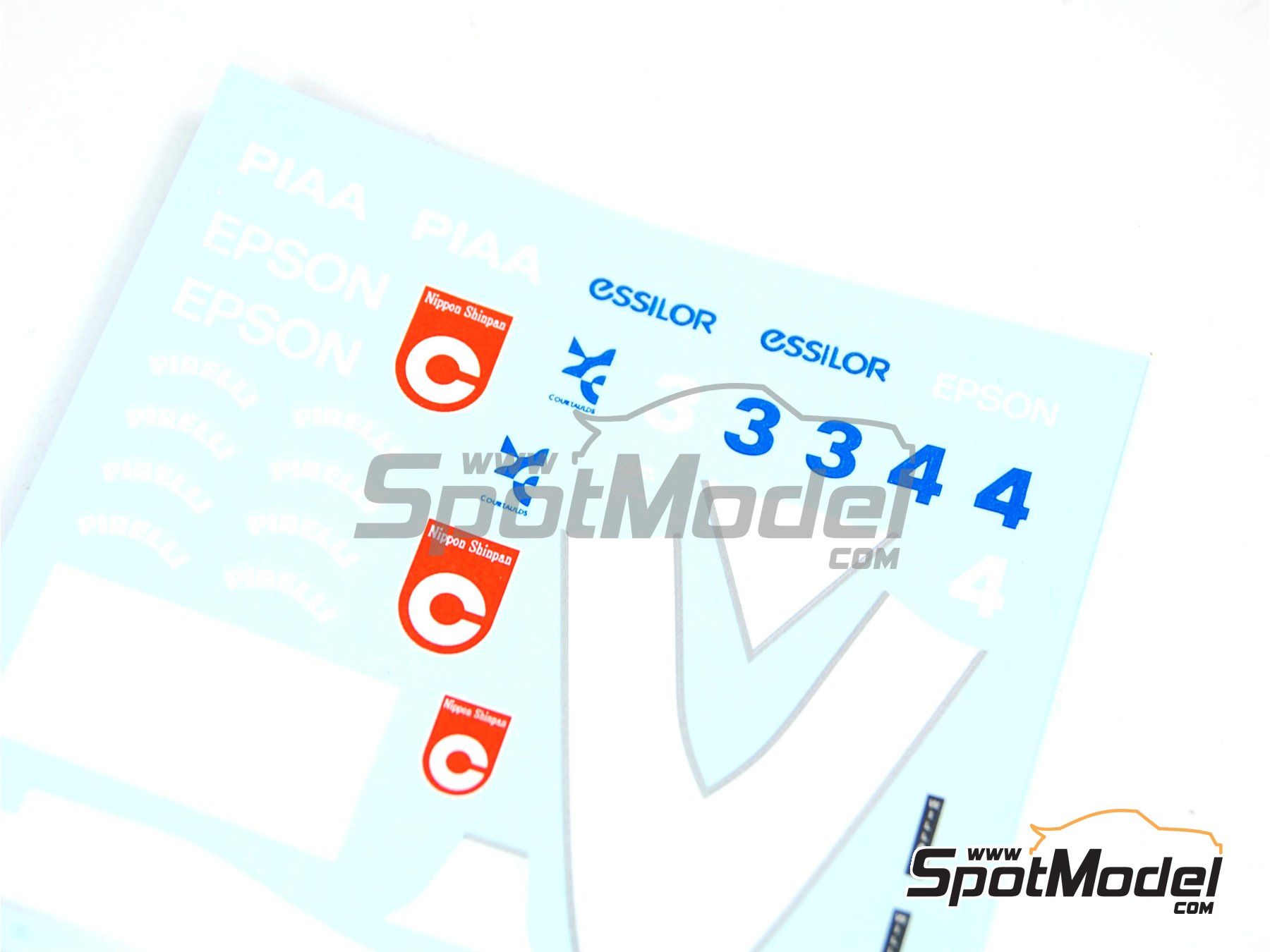 Image 1: Tyrrell Cosworth 019 Tyrrell Racing Team sponsored by Epson - Monaco Formula 1 Grand Prix 1990 | Marking / livery in 1/43 scale manufactured by Tameo Kits (ref.&nbsp;DK130)
