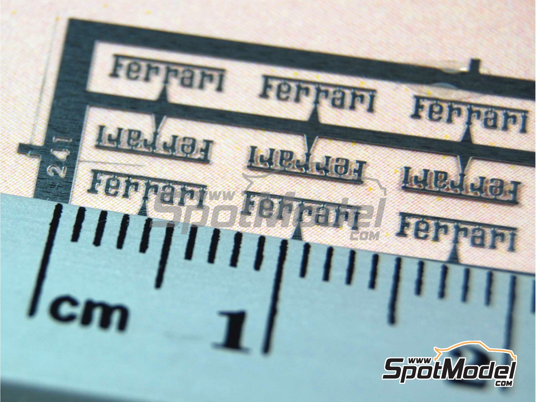 Image 3: Ferrari | Logotypes in 1/43 scale manufactured by Tameo Kits (ref.&nbsp;FT20)