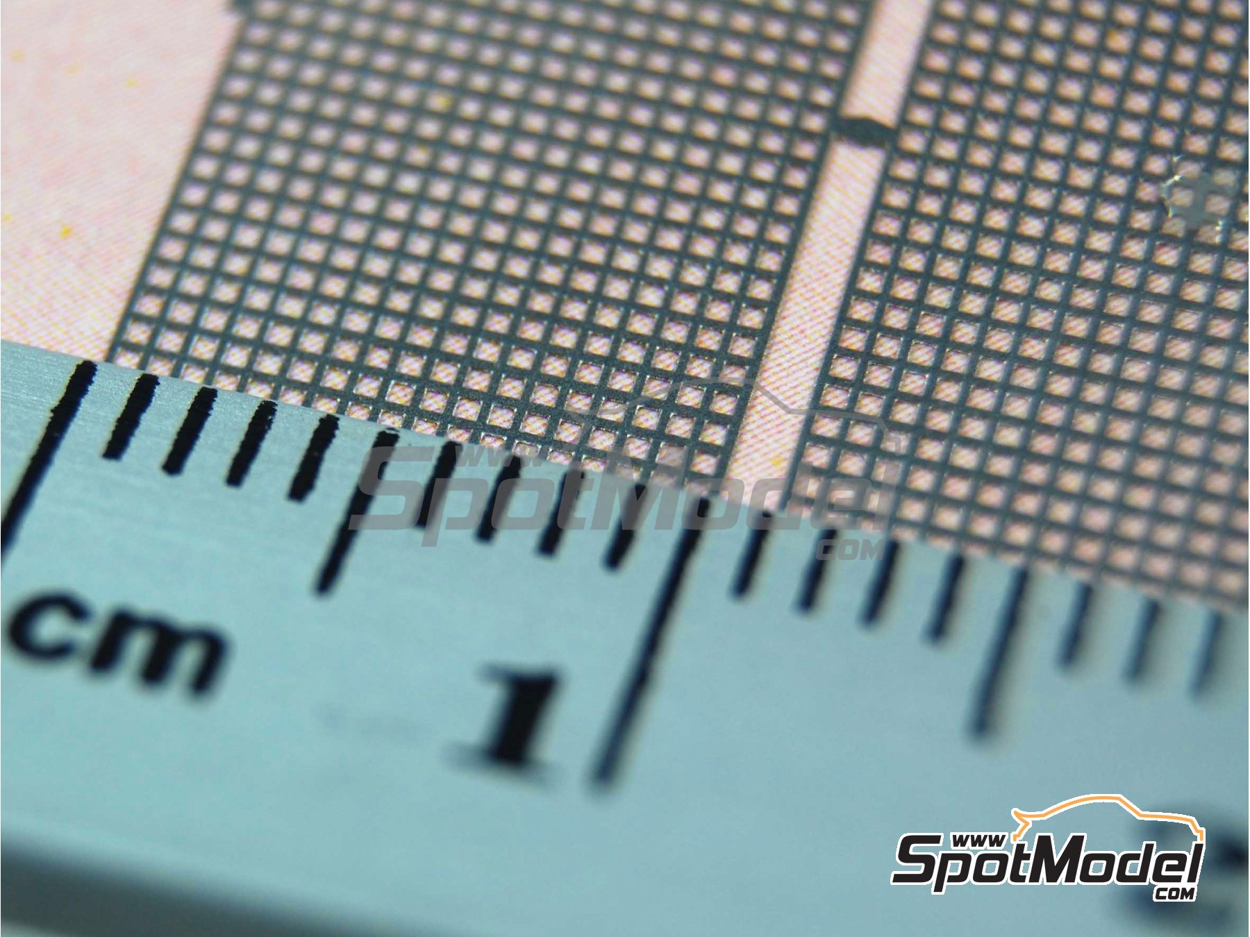 Image 5: Rejilla fina 10 x 25 mm | Rejilla fabricado por Tameo Kits (ref.&nbsp;FT26)