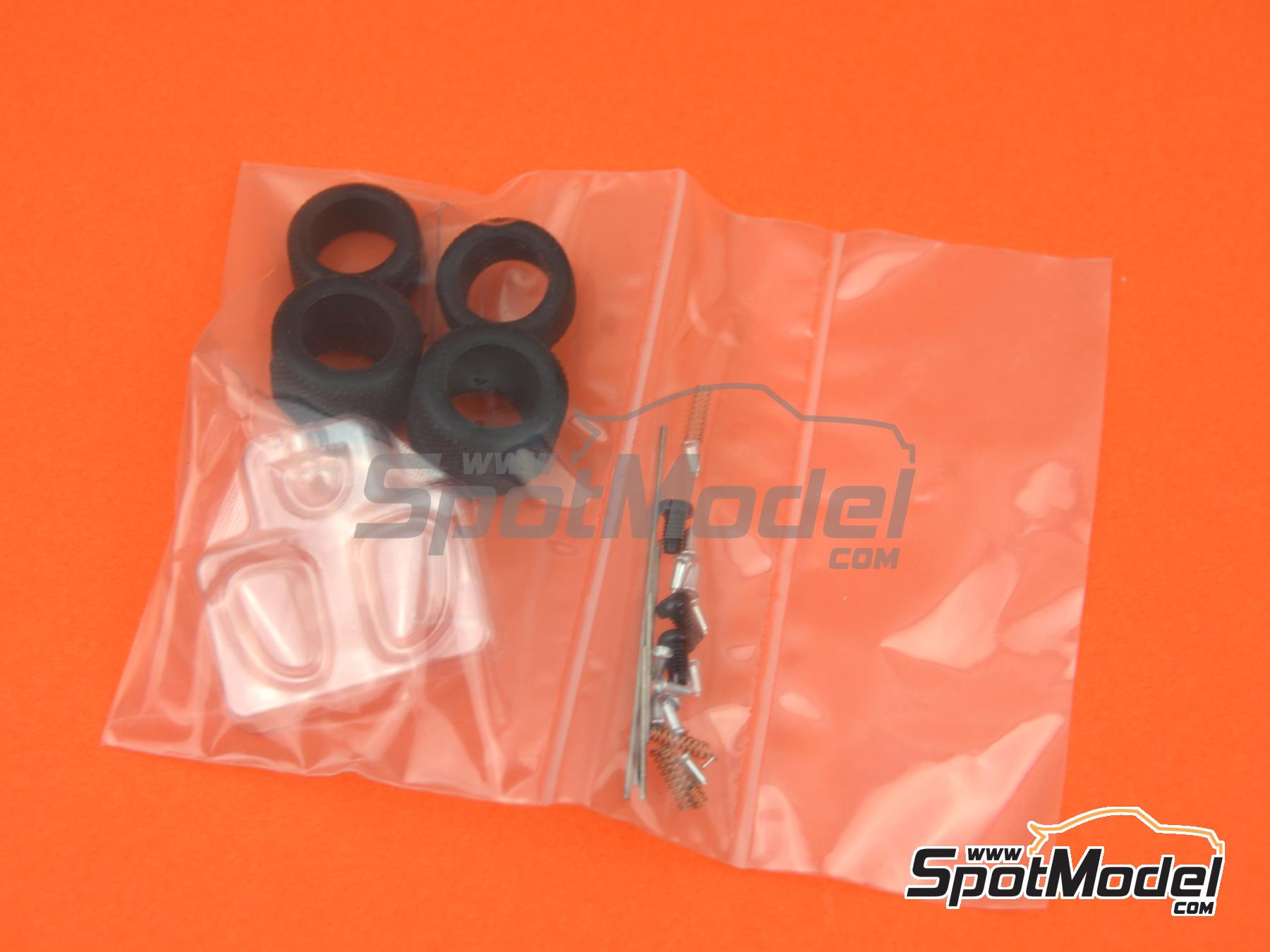 Image 4: Ferrari 512S Ecurie Francorchamps Team - SPA Francorchamps 1000 Kms 1970 | Car scale model kit in 1/43 scale manufactured by Tameo Kits (ref.&nbsp;MTG005)