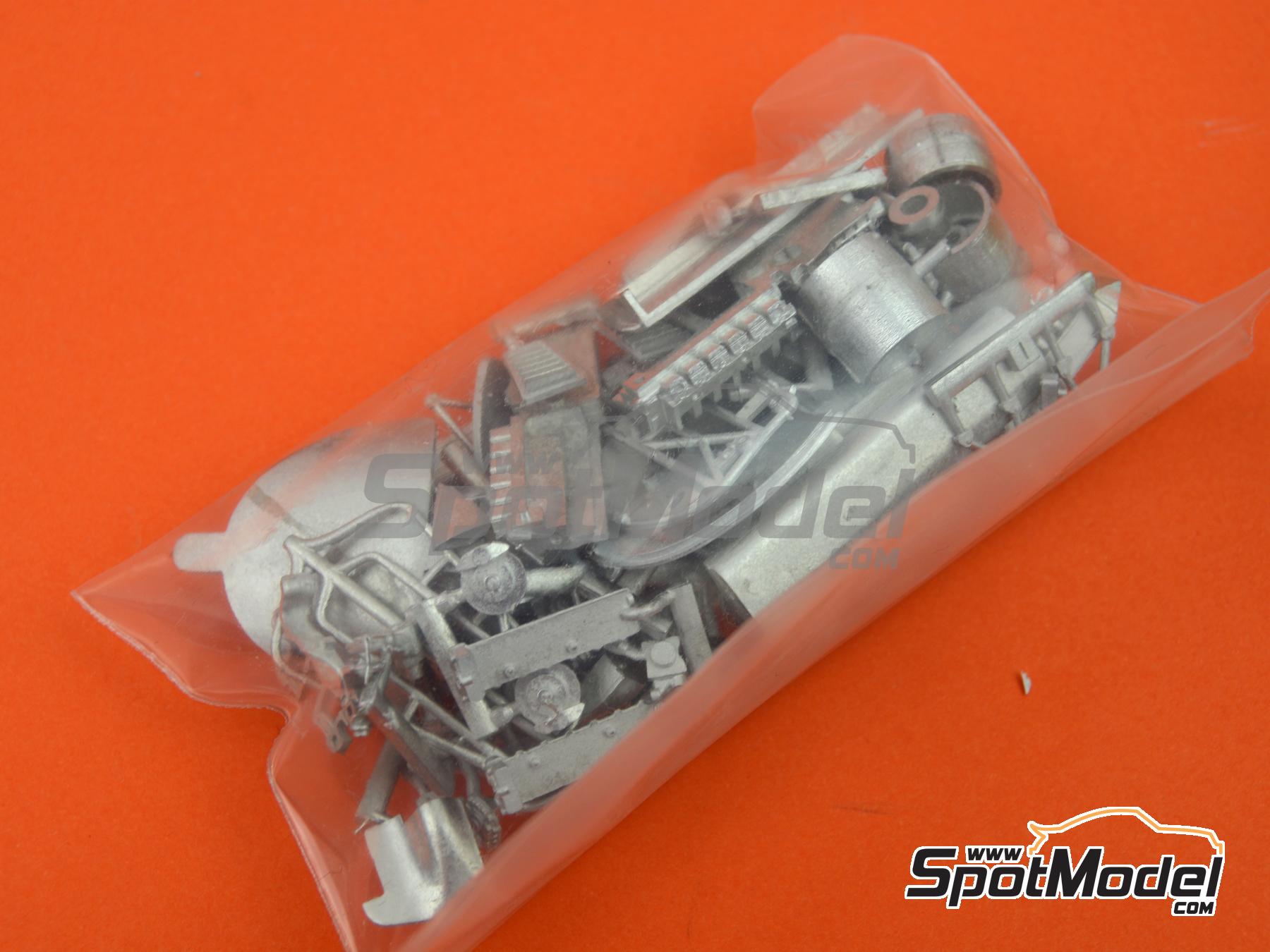 Image 8: Ferrari 512S Ecurie Francorchamps Team - SPA Francorchamps 1000 Kms 1970 | Car scale model kit in 1/43 scale manufactured by Tameo Kits (ref.&nbsp;MTG005)