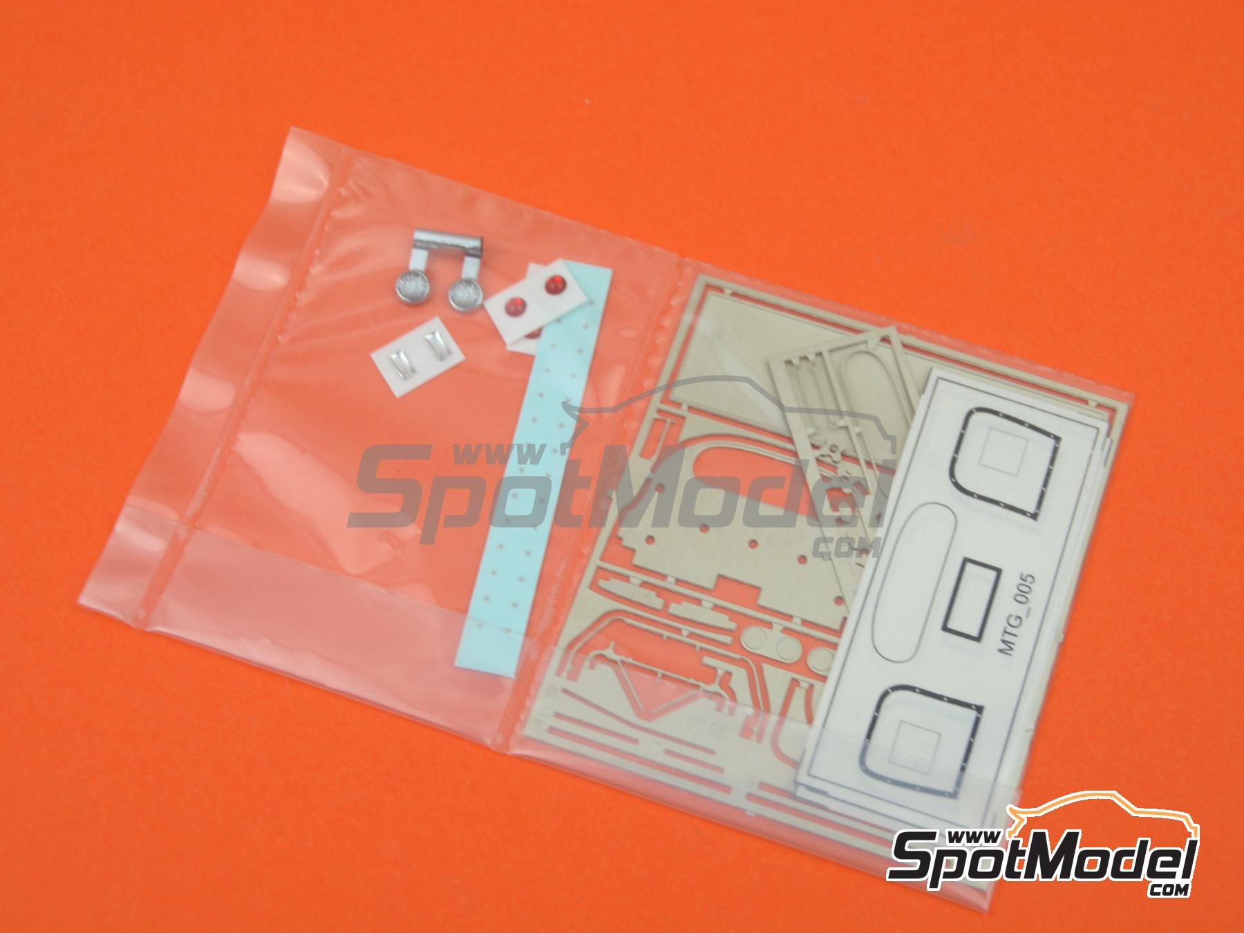 Image 10: Ferrari 512S Ecurie Francorchamps Team - SPA Francorchamps 1000 Kms 1970 | Car scale model kit in 1/43 scale manufactured by Tameo Kits (ref.&nbsp;MTG005)