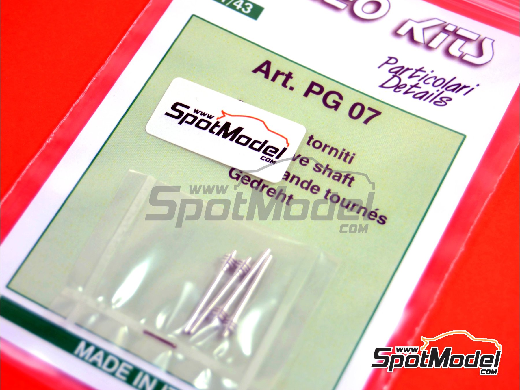 Image 2: Transmision de F1 | Detalle en escala&nbsp;1/43 fabricado por Tameo Kits (ref.&nbsp;PG07)