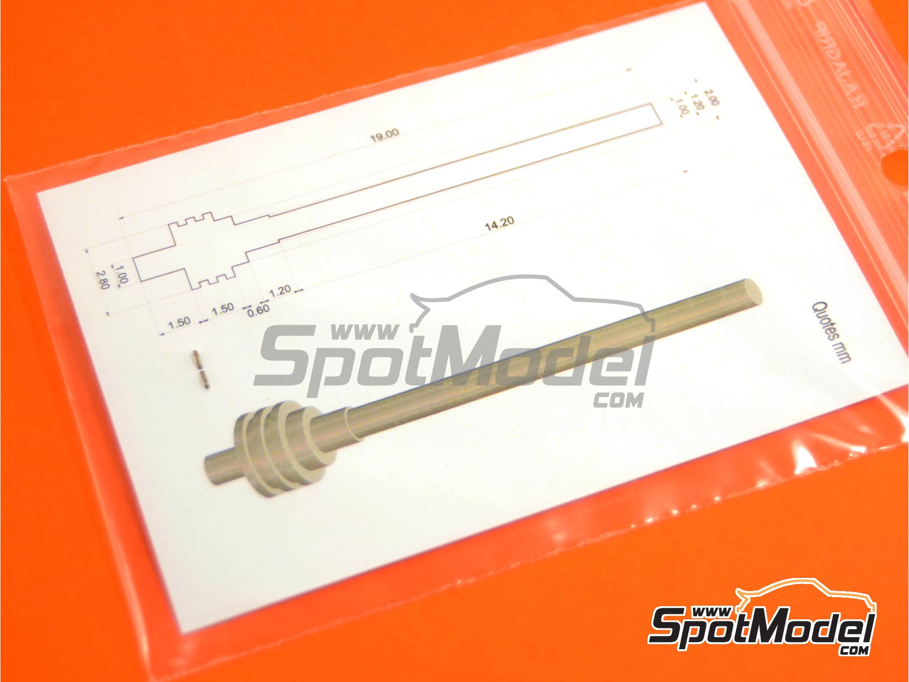 Image 3: Transmision de F1 | Detalle en escala&nbsp;1/43 fabricado por Tameo Kits (ref.&nbsp;PG07)