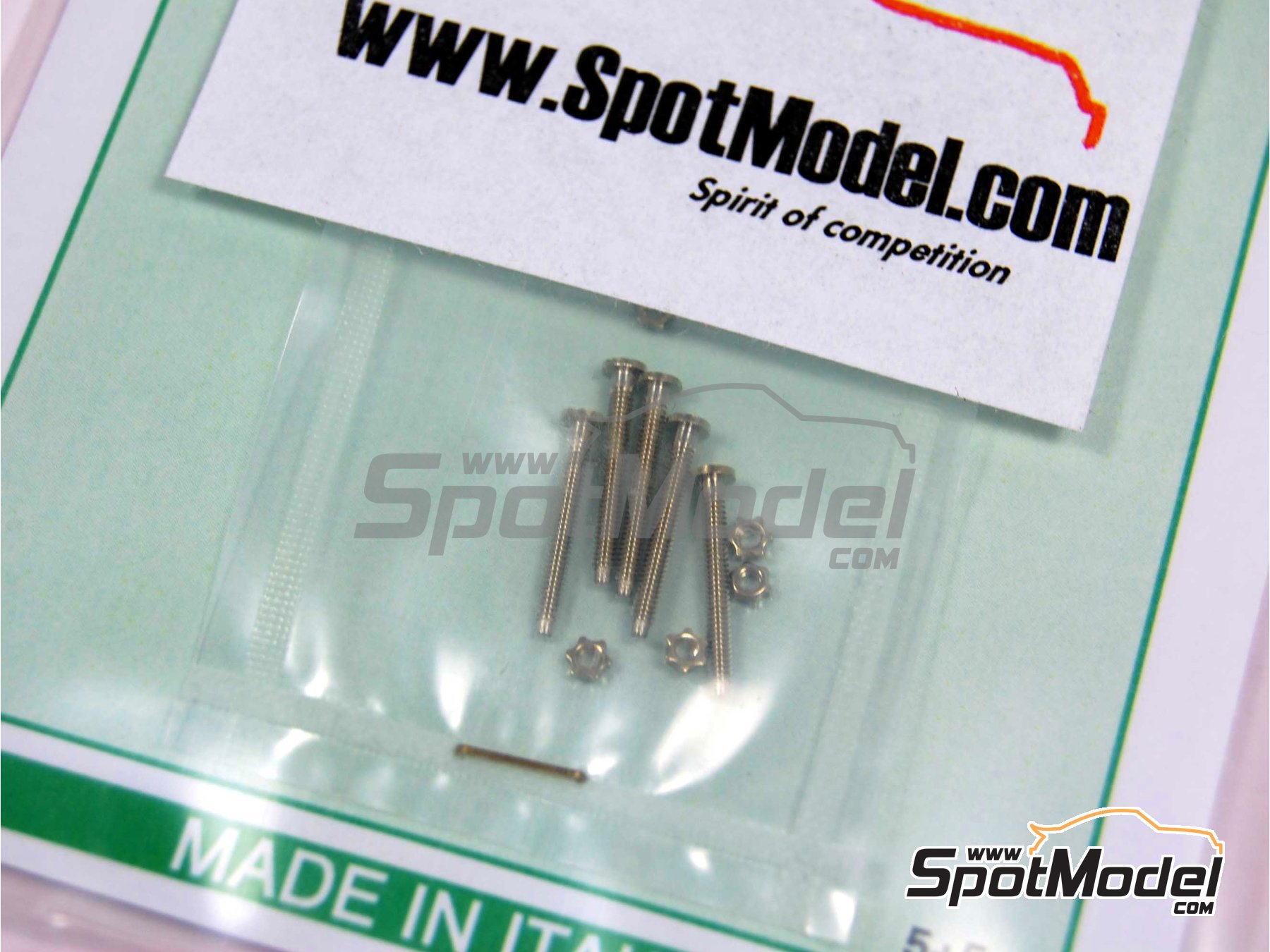 Image 2: Screw with nut | Fasteners manufactured by Tameo Kits (ref. PG25)