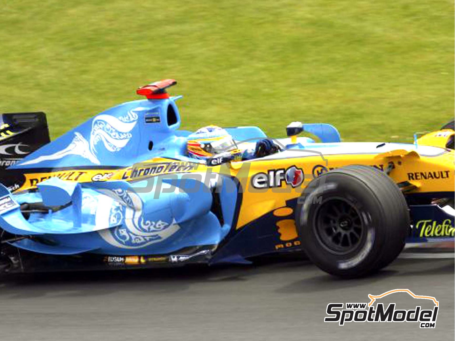 FOR9 voiture eaglemoss 1/43 F1 Formule 1:Renault R25 Fernando Alonso 2005 
