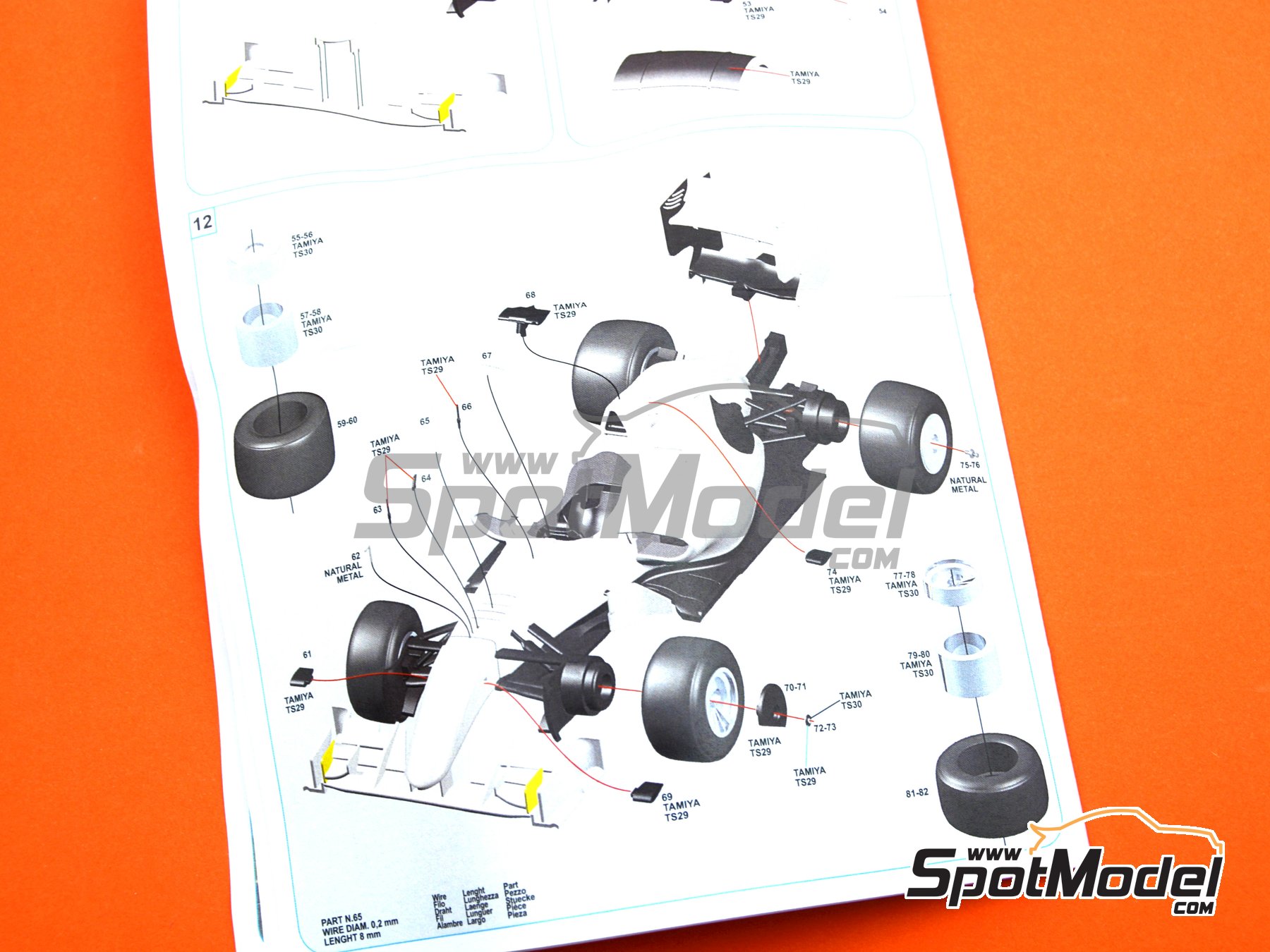 Image 8: Brawn GP Mercedes BGP001 patrocinado por Virgin Mapfre Itaipava - Gran Premio de Fórmula 1 de Australia 2009 | Maqueta de coche en escala 1/43 fabricado por Tameo Kits (ref. SLK068)