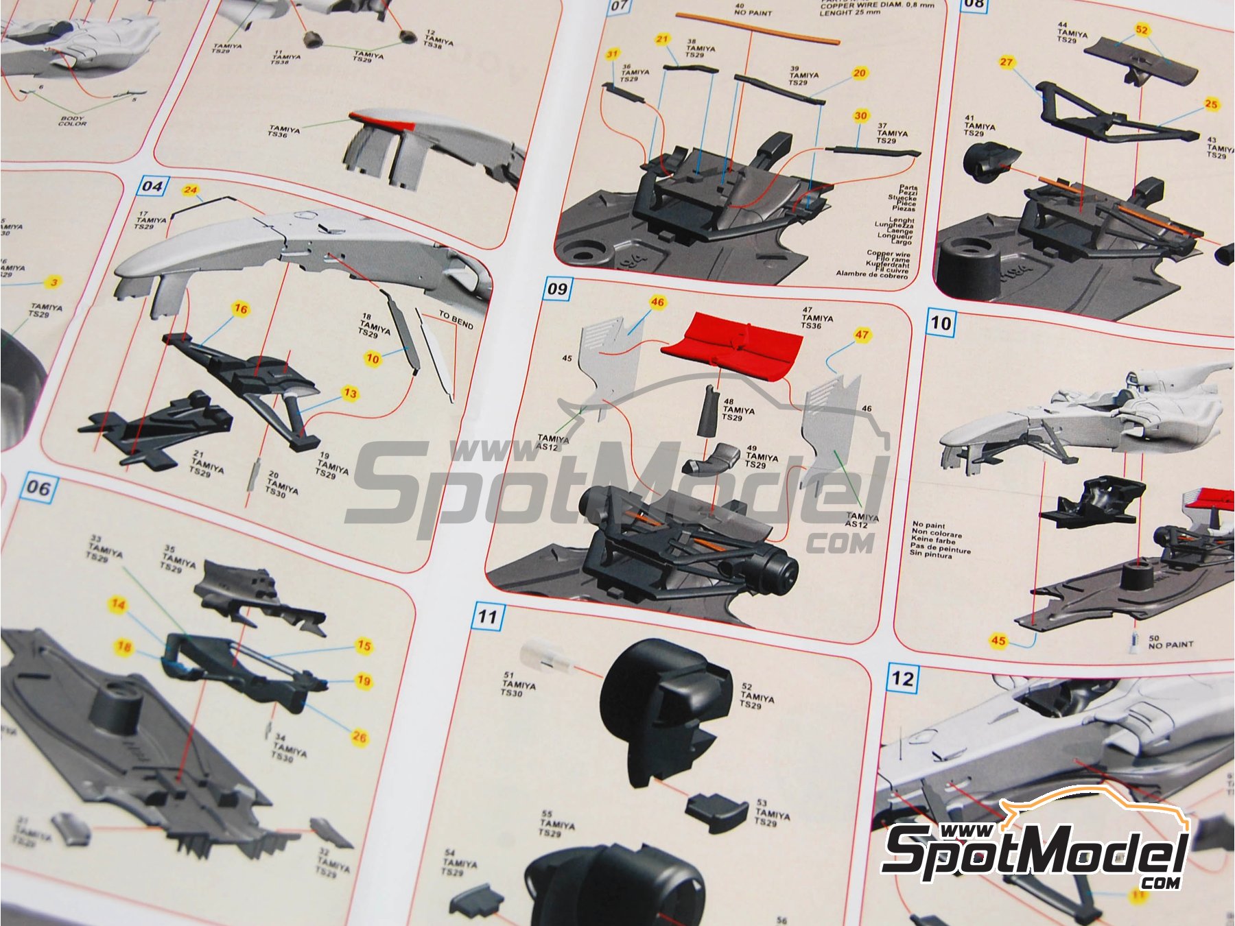 Image 16: McLaren Mercedes MP4/25 Equipo McLaren Racing Limited patrocinado por Vodafone - Gran Premio de F&oacute;rmula 1 de China 2010 | Maqueta de coche en escala&nbsp;1/43 fabricado por Tameo Kits (ref.&nbsp;SLK075)