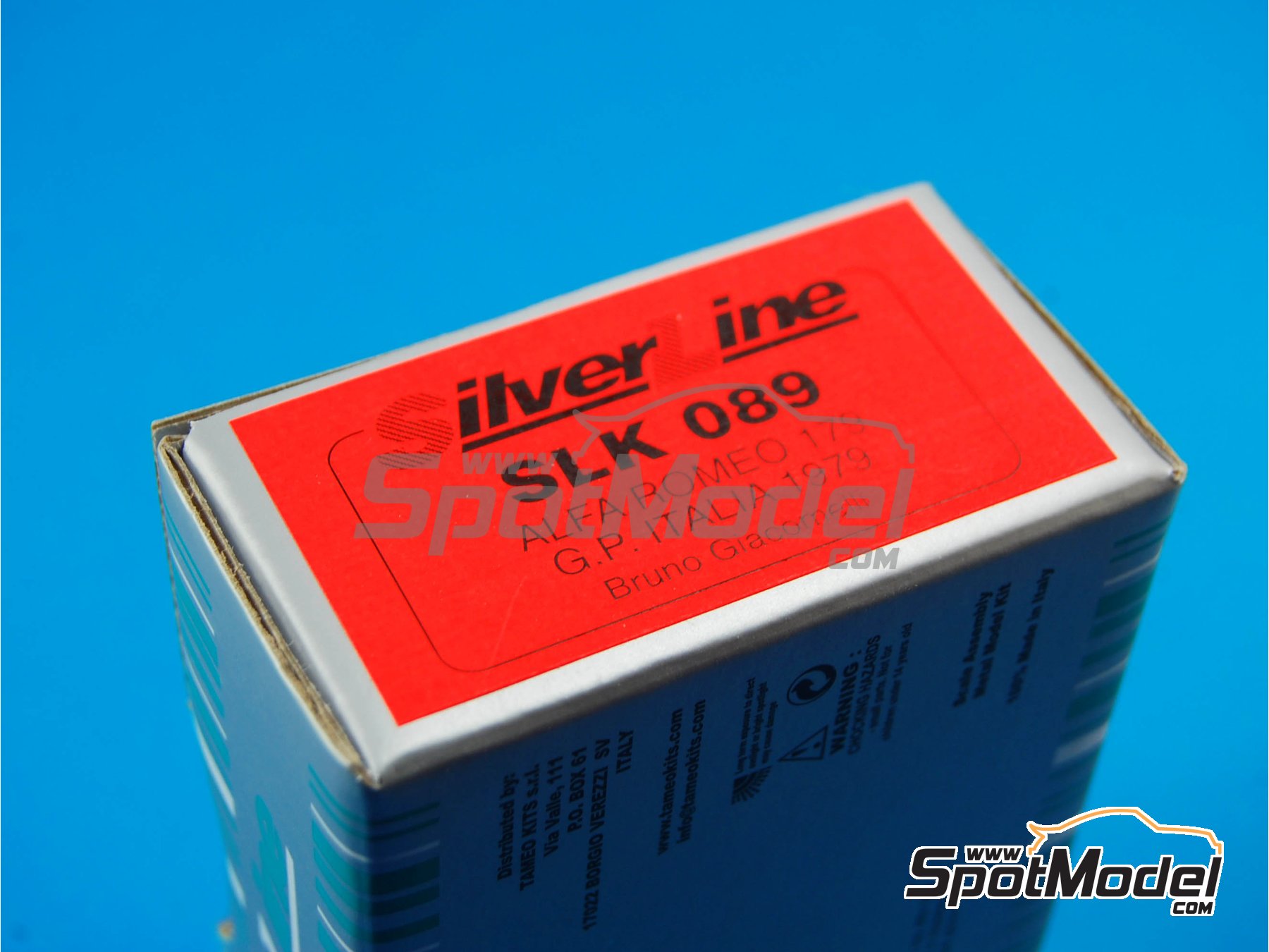 Image 1: Alfa Romeo 179 patrocinado por Alfa Romeo - Gran Premio de F&oacute;rmula 1 de Italia 1979 | Maqueta de coche en escala&nbsp;1/43 fabricado por Tameo Kits (ref.&nbsp;SLK089)