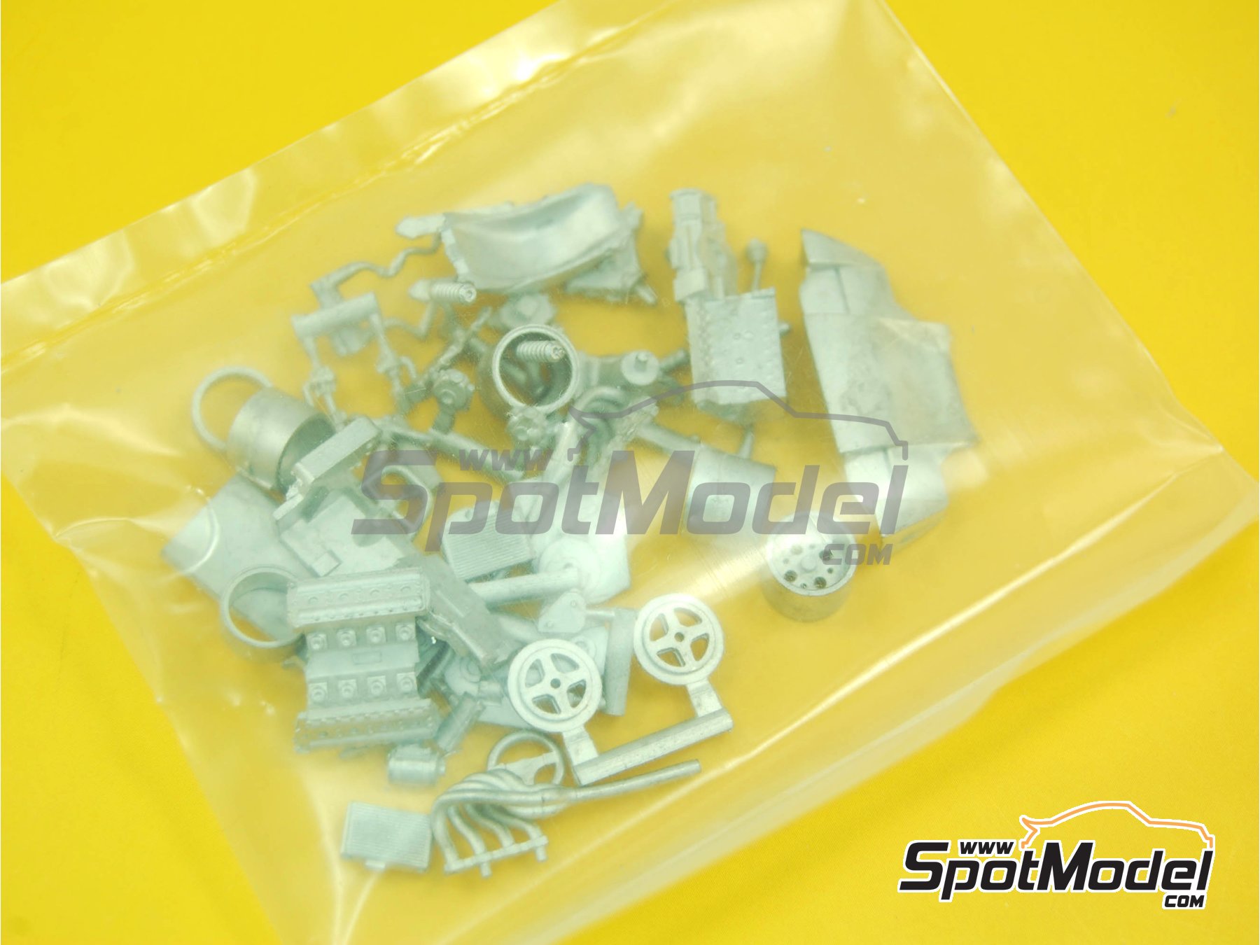 Image 9: Brabham Ford BT42/3 Equipo Brabham Racing Organisation - Gran Premio de F&oacute;rmula 1 de Canada 1974 | Maqueta de coche en escala&nbsp;1/43 fabricado por Tameo Kits (ref.&nbsp;SLK093)