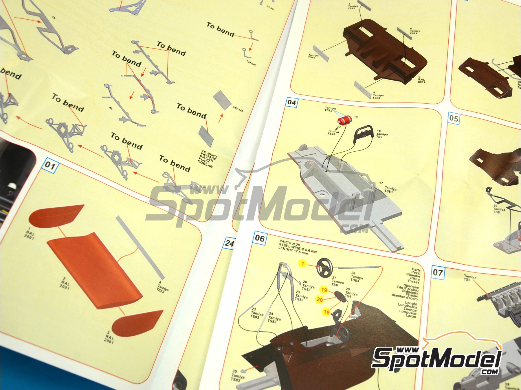 Image 5: Brabham Ford BT42 Equipo Brabham Racing Organisation patrocinado por John Goldie - Gran Premio de Formula 1 de M&oacute;naco 1974 | Maqueta de coche en escala&nbsp;1/43 fabricado por Tameo Kits (ref.&nbsp;SLK095)