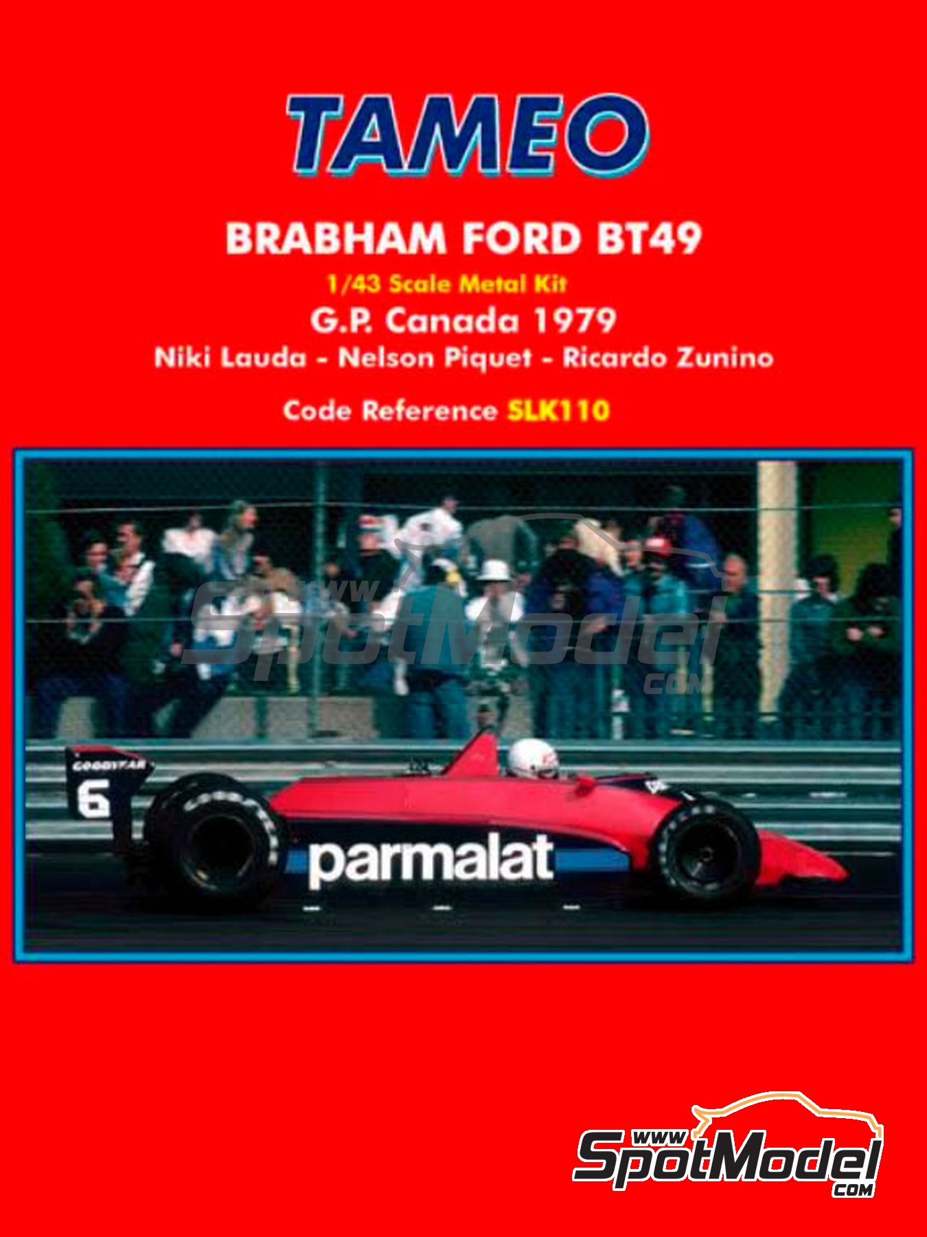 1980 Brabham BT49 - Ford (Ricardo Zunino)