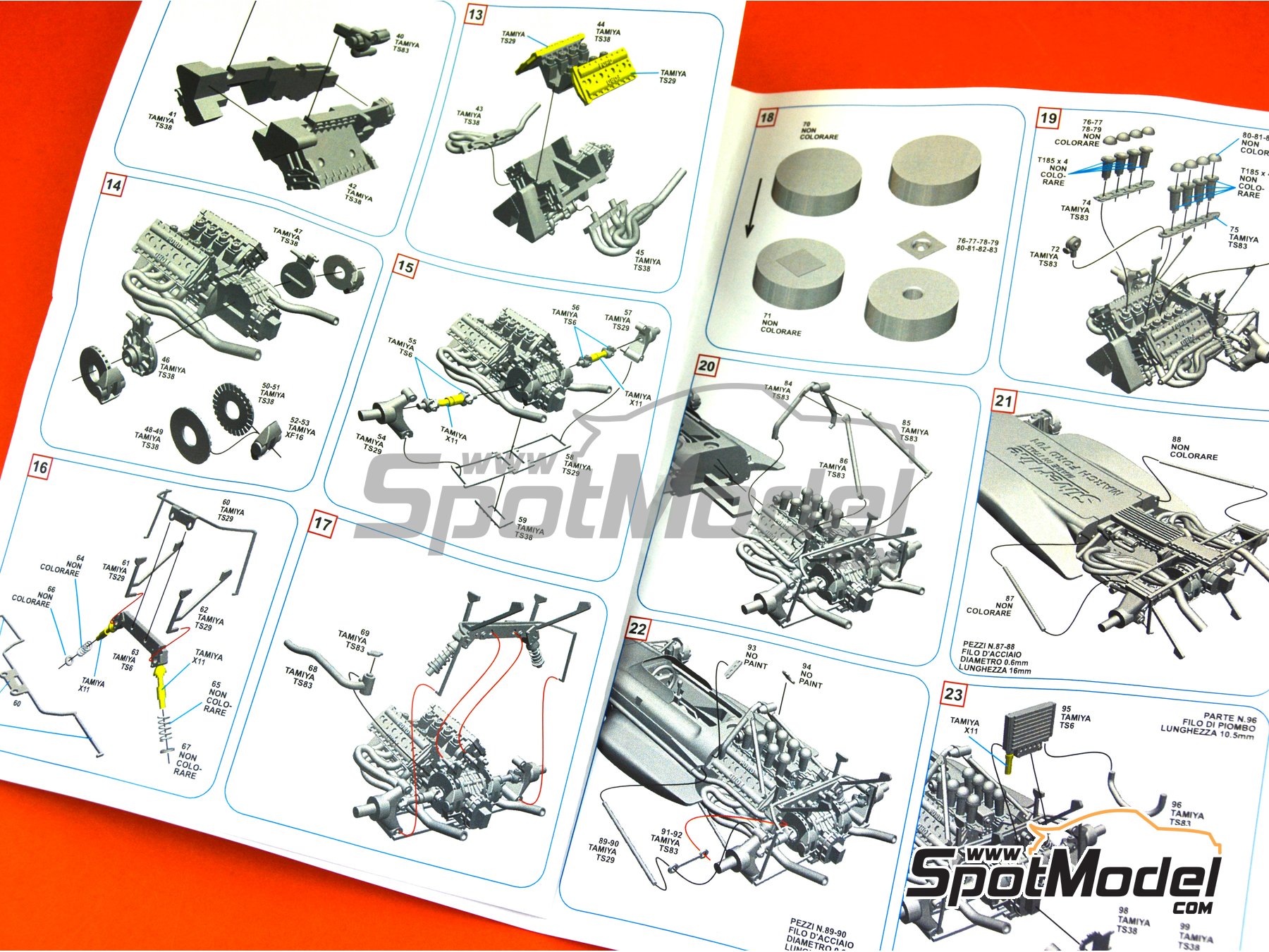 Image 12: March Ford 701 patrocinado por STP - Gran Premio de F&oacute;rmula 1 de Francia 1970 | Maqueta de coche en escala&nbsp;1/43 fabricado por Tameo Kits (ref.&nbsp;SLK114)