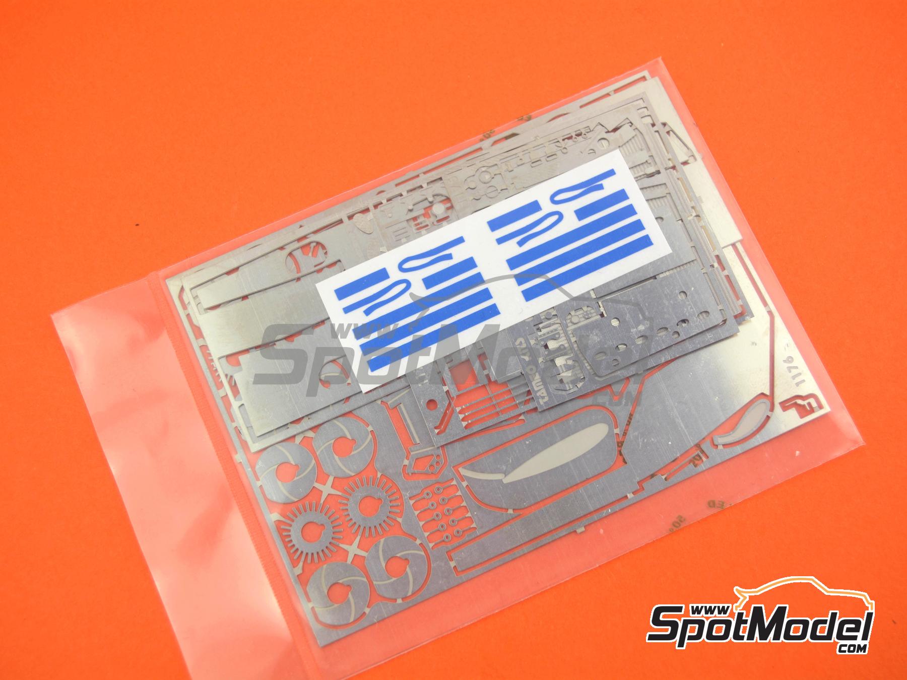 Image 20: Ferrari 312T Equipo Scuderia Ferrari - Gran Premio de F&oacute;rmula 1 de Italia 1975 | Maqueta de coche en escala&nbsp;1/24 fabricado por Tameo Kits (ref.&nbsp;TLK005)