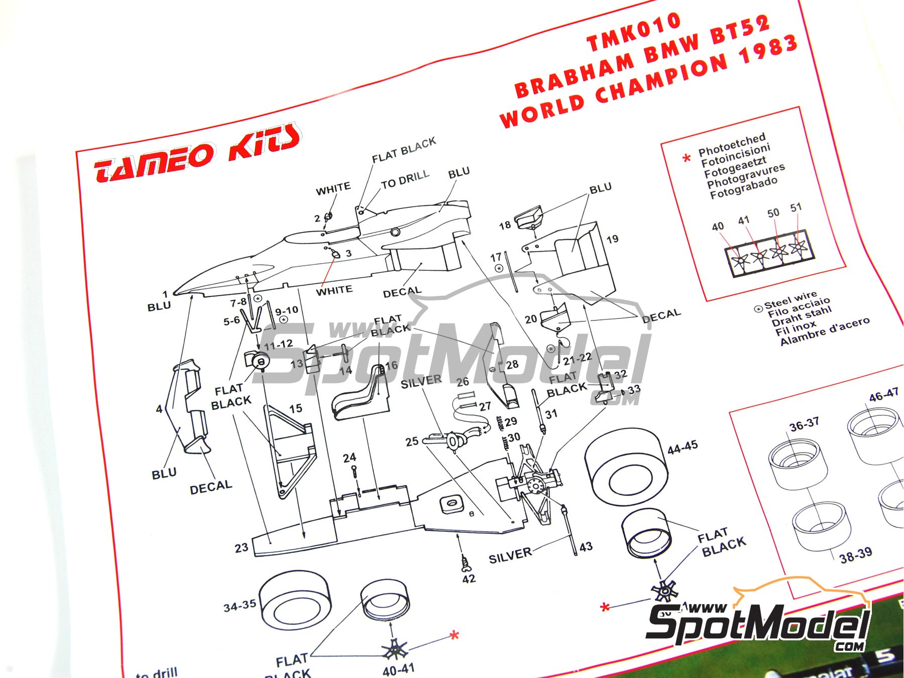 Brabham BT52, Tameo Kits DTMK010 (1983)