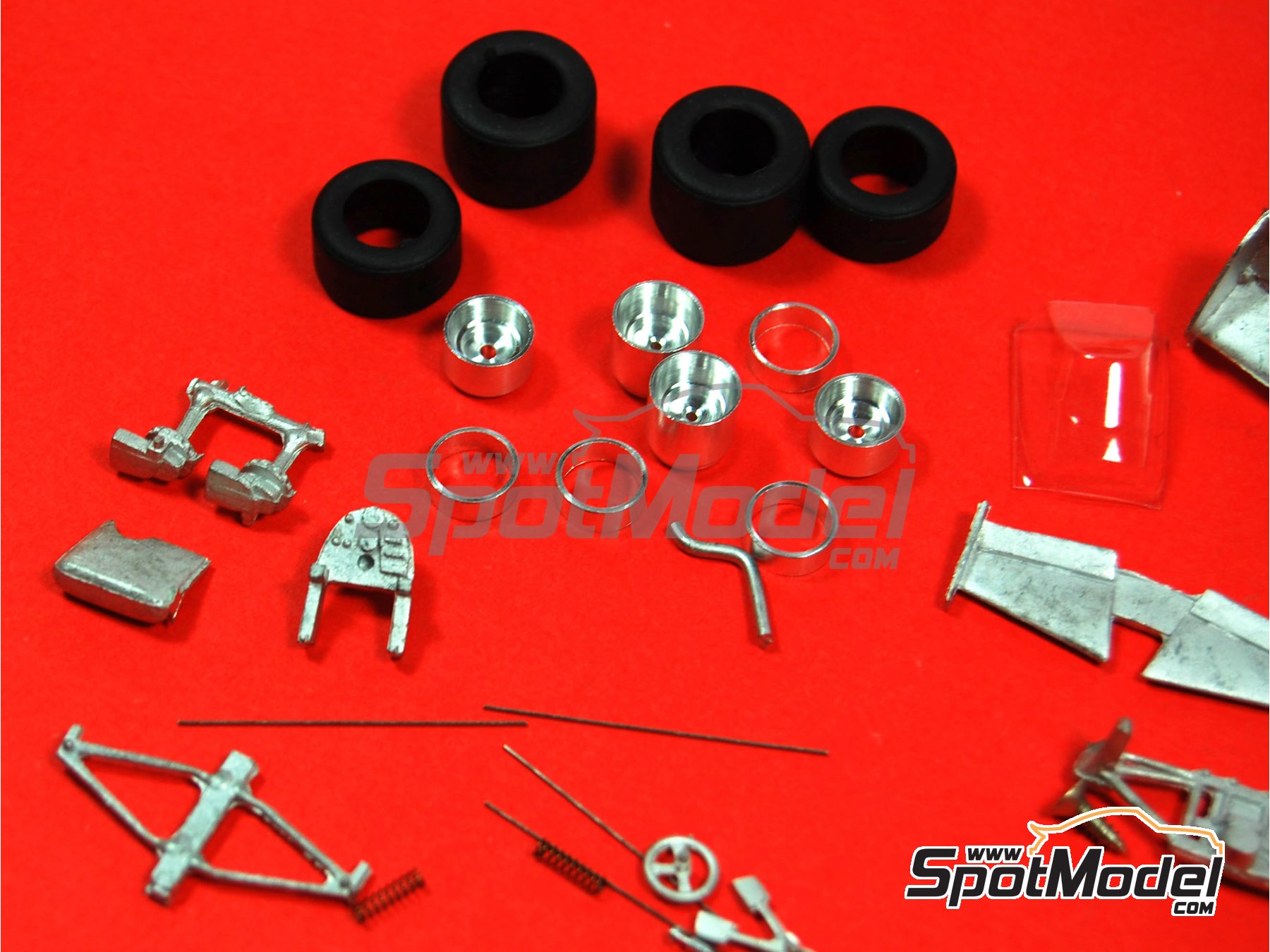 Image 5: Zakspeed ZAK1 patrocinado por West - Gran Premio de Formula 1 de M&oacute;naco 1985 | Maqueta de coche en escala&nbsp;1/43 fabricado por Tameo Kits (ref.&nbsp;TMK024)