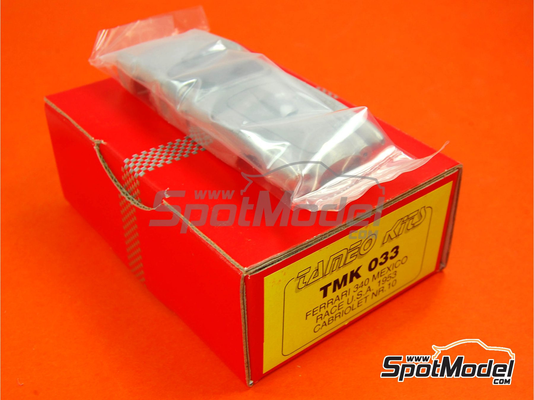 Image 1: Ferrari 340 Mexico Cabriolet -  1953 | Maqueta de coche en escala 1/43 fabricado por Tameo Kits (ref. TMK033)