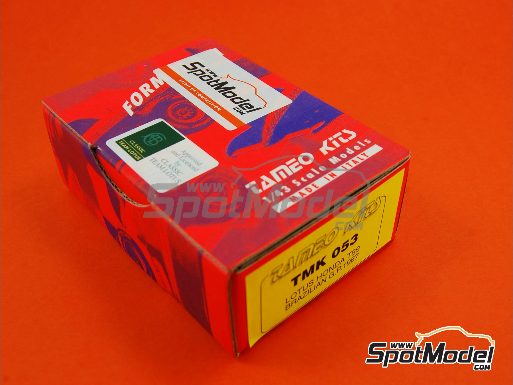 TAMEO KIT TMK 23- WILLIAMS Honda FW 10 N° 5 N. Mansell GP de Monte