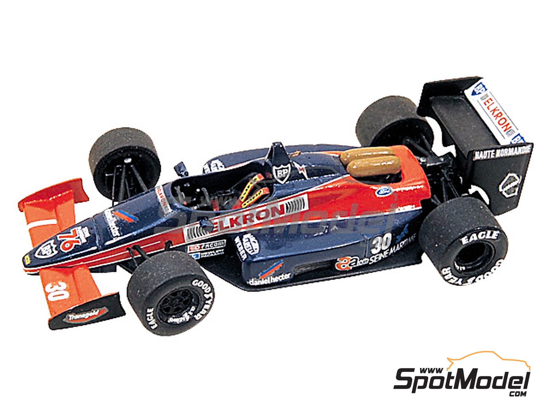 Image 1: Lola Cosworth Lc87 - Gran Premio de F&oacute;rmula 1 de San Marino 1987 | Maqueta de coche en escala&nbsp;1/43 fabricado por Tameo Kits (ref.&nbsp;TMK061)