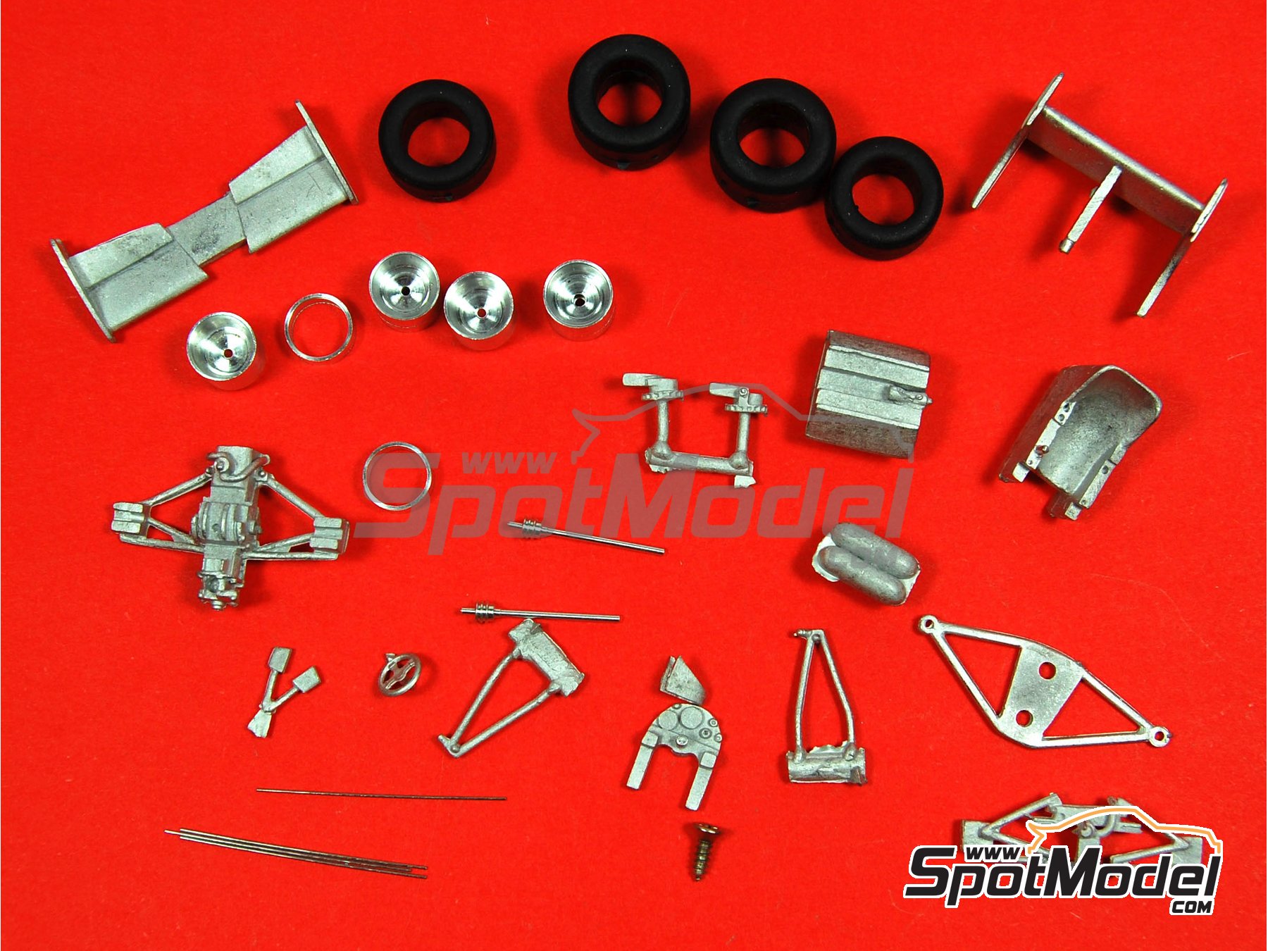 Image 6: Lola Cosworth Lc87 - Gran Premio de F&oacute;rmula 1 de San Marino 1987 | Maqueta de coche en escala&nbsp;1/43 fabricado por Tameo Kits (ref.&nbsp;TMK061)