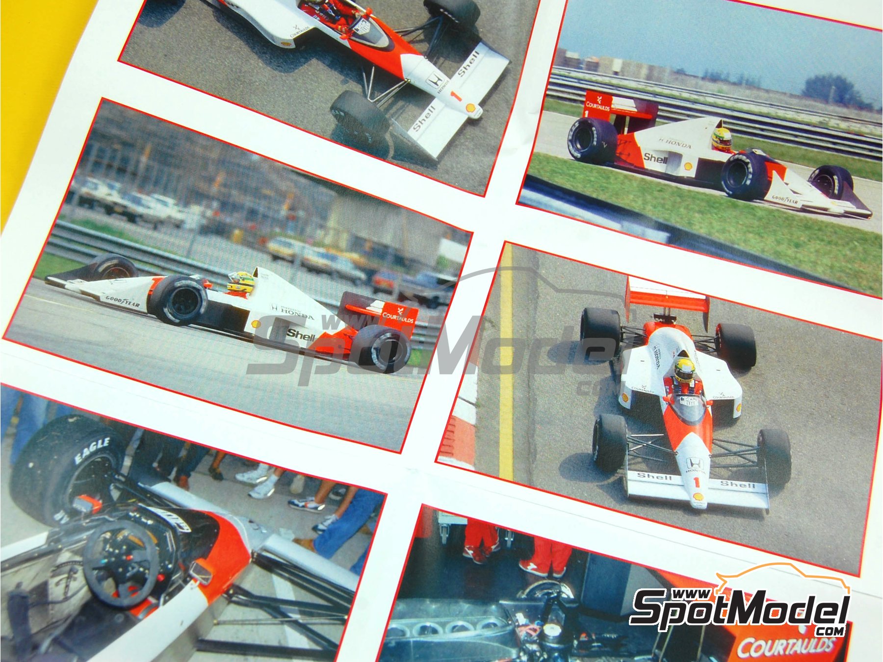 Image 2: McLaren Honda MP4/5 Equipo McLaren Racing Limited patrocinado por Marlboro - Gran Premio de F&oacute;rmula 1 de Brasil 1989 | Maqueta de coche en escala&nbsp;1/43 fabricado por Tameo Kits (ref.&nbsp;TMK090)