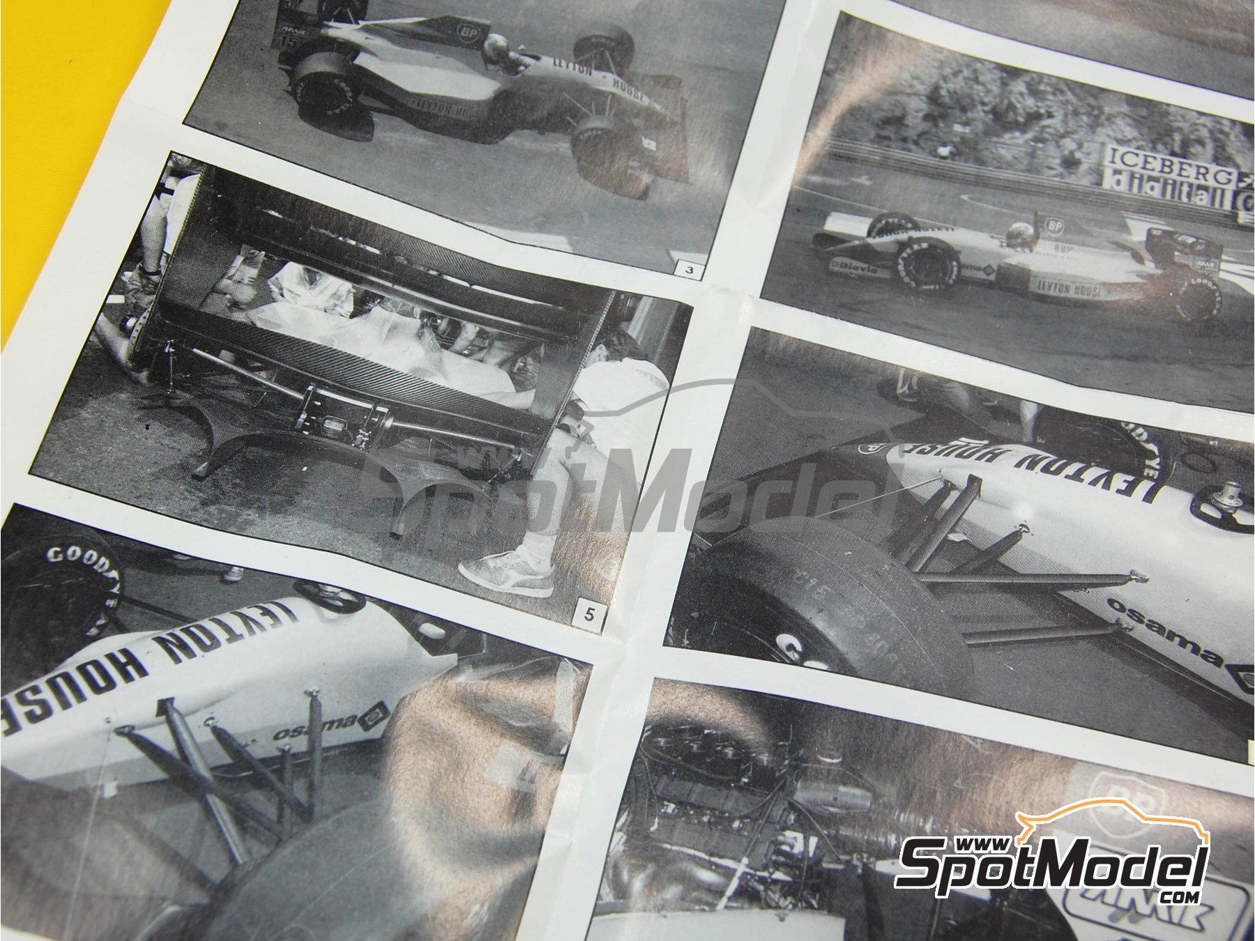 Image 3: March Judd Cg891 Equipo Leyton House Racing - Gran Premio de Formula 1 de M&oacute;naco 1989 | Maqueta de coche en escala&nbsp;1/43 fabricado por Tameo Kits (ref.&nbsp;TMK093)