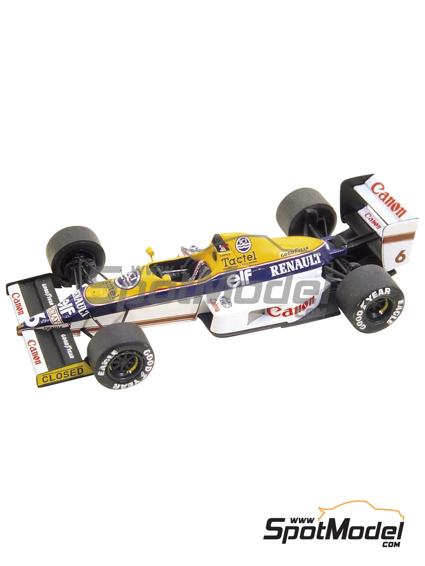 Tameo Kits TMK094: Car scale model kit 1/43 scale - Williams 