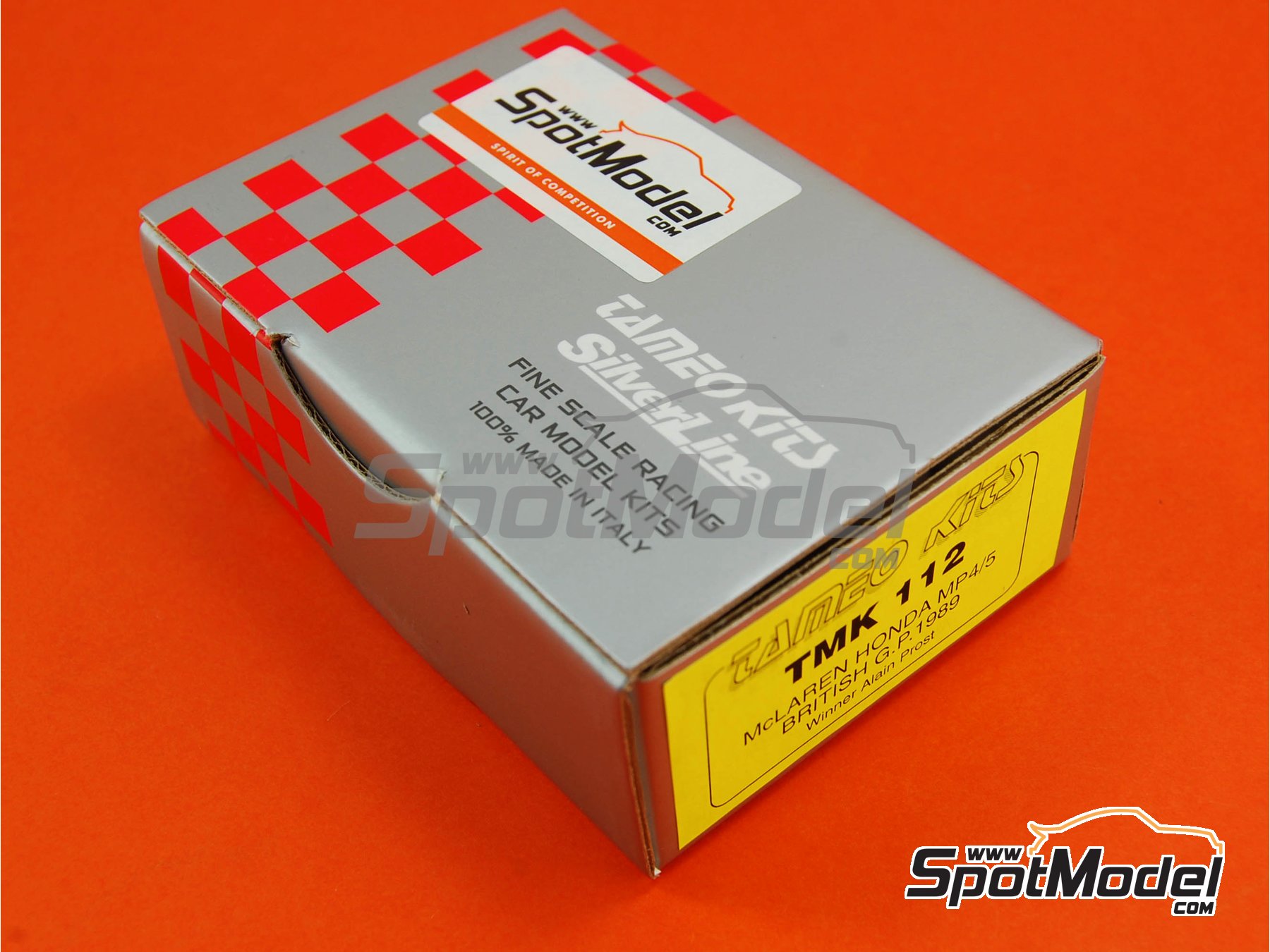 Tameo Kits TMK112: Car scale model kit 1/43 scale - McLaren Honda MP4/5 ...