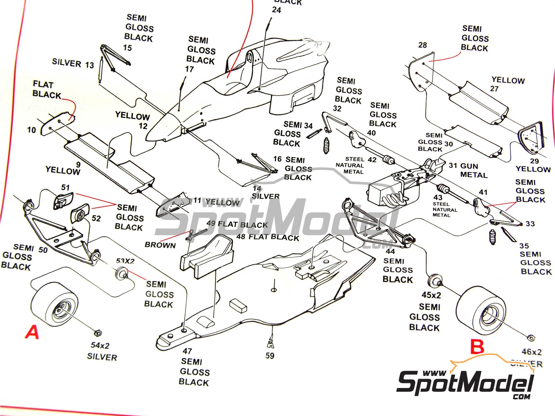 Kit Tameo Lotus 102 Lamborghini – Warwick N°11 GP Brésil 1990 – 1/43