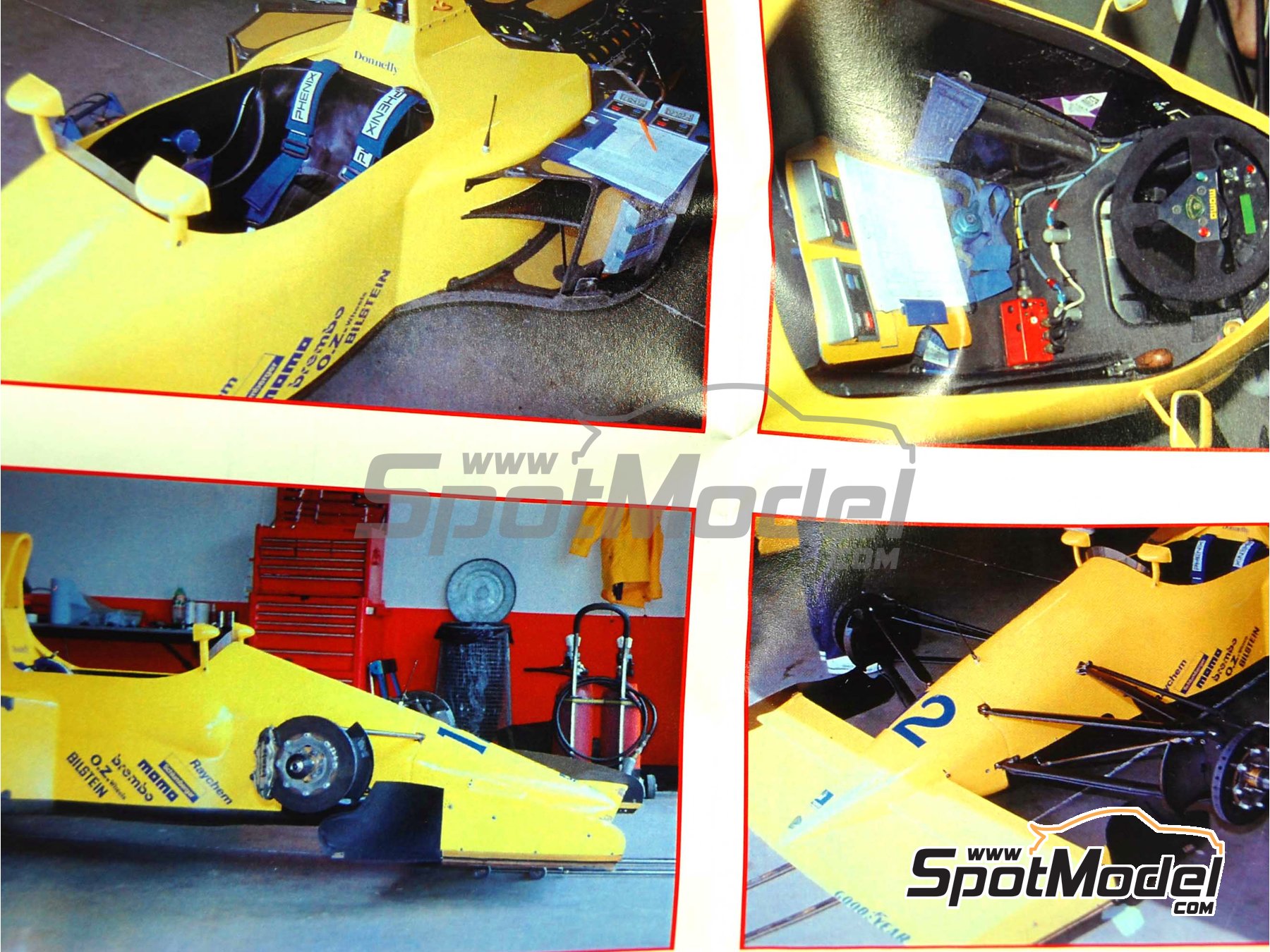 Kit Tameo Lotus 102 Lamborghini – Warwick N°11 GP Brésil 1990 – 1/43