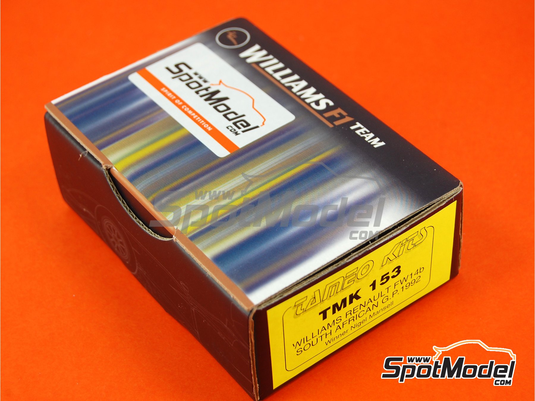 タメオ 1/43 TMK153 ウィリアムズ FW14b 南アフリカGP[31-P559[8