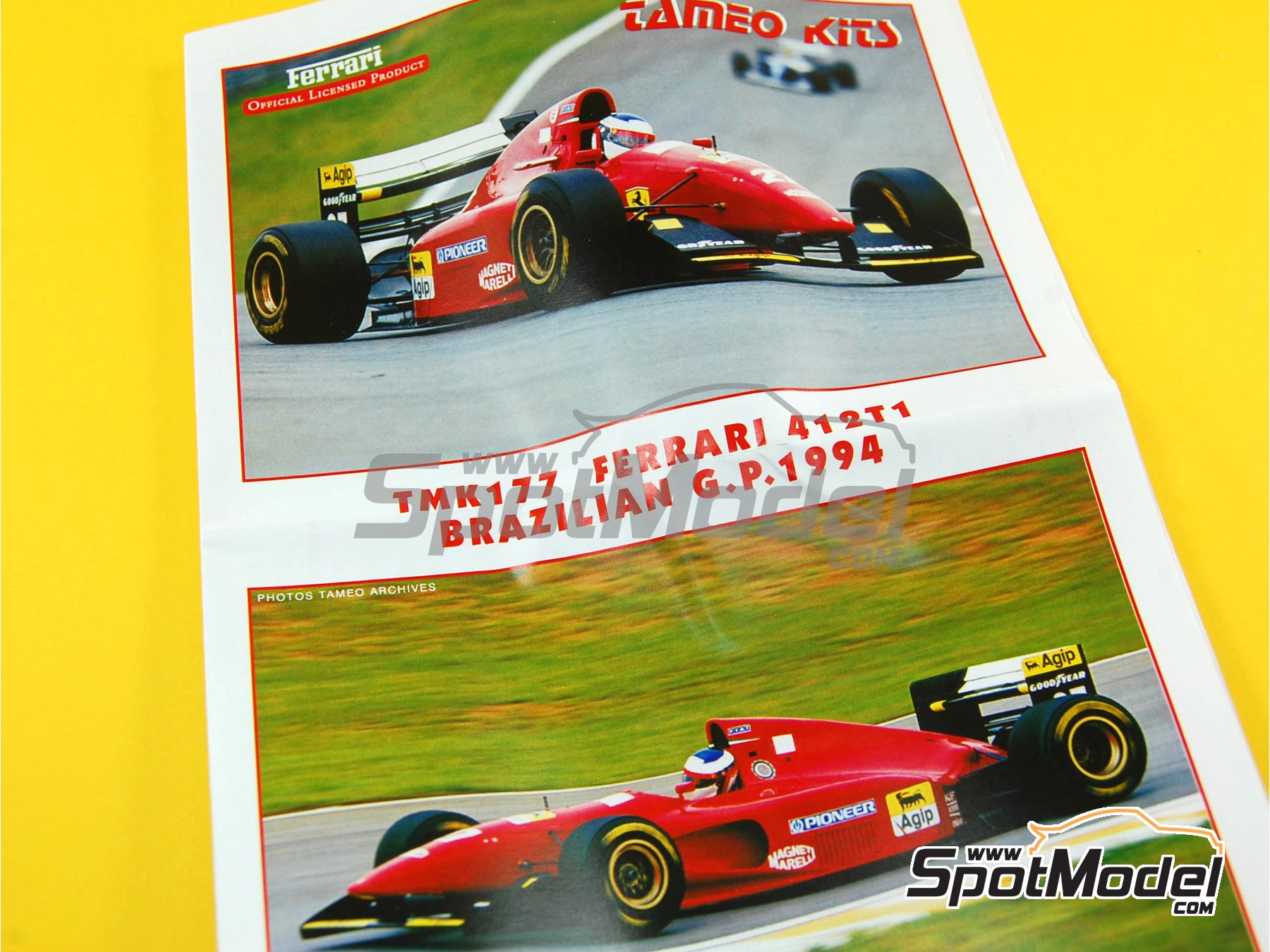 Ferrari タメオ? 1/43 フェラーリ 412T1 1994/ミニカー[梱0.1] 412T1 