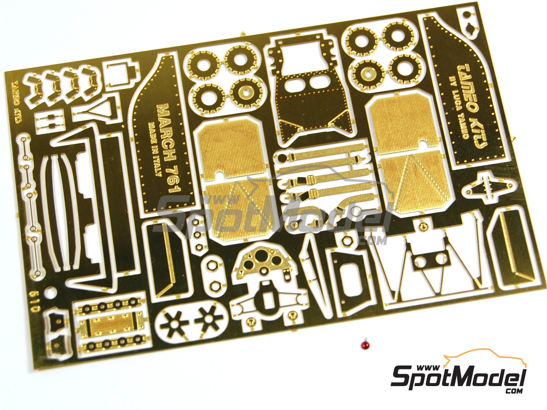 Image 13: March Ford 761 Equipo Beta Tools-Speed Up Racing patrocinado por Beta Utensili - Gran Premio de Formula 1 de M&oacute;naco 1976 | Maqueta de coche en escala&nbsp;1/43 fabricado por Tameo Kits (ref.&nbsp;TMK235)