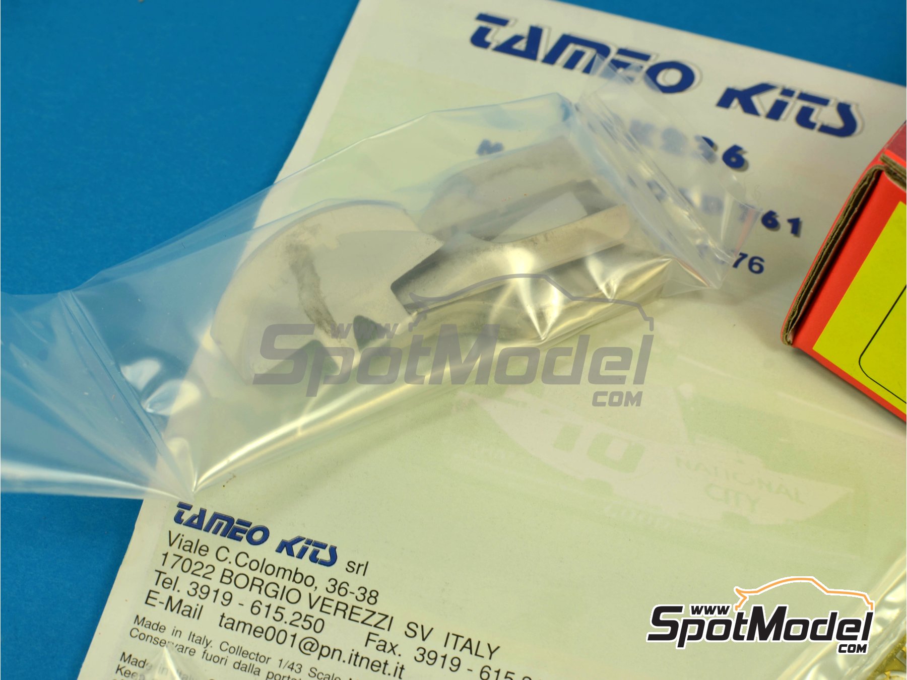 Image 6: March Ford 761 patrocinado por First National City - Gran Premio de Fórmula 1 de Italia 1976 | Maqueta de coche en escala 1/43 fabricado por Tameo Kits (ref. TMK236)