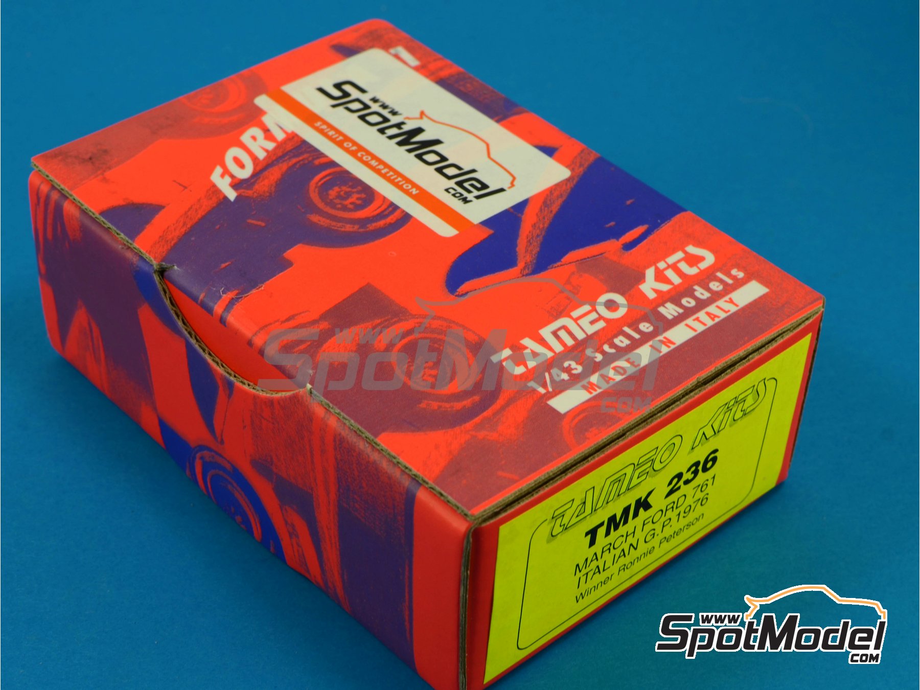 Image 7: March Ford 761 patrocinado por First National City - Gran Premio de Fórmula 1 de Italia 1976 | Maqueta de coche en escala 1/43 fabricado por Tameo Kits (ref. TMK236)