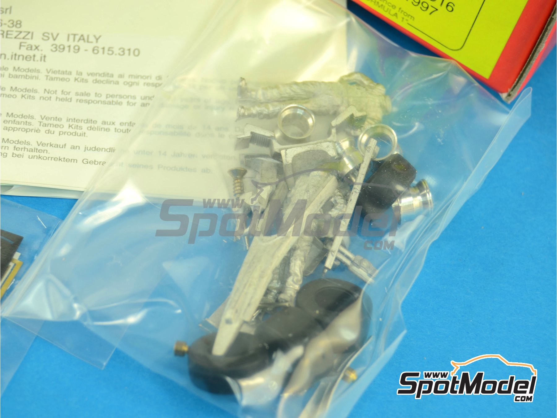 Kit à Monter TAMEO 1/43 – F1 Sauber Petronas C16 Hungarian GP 97 TMK244