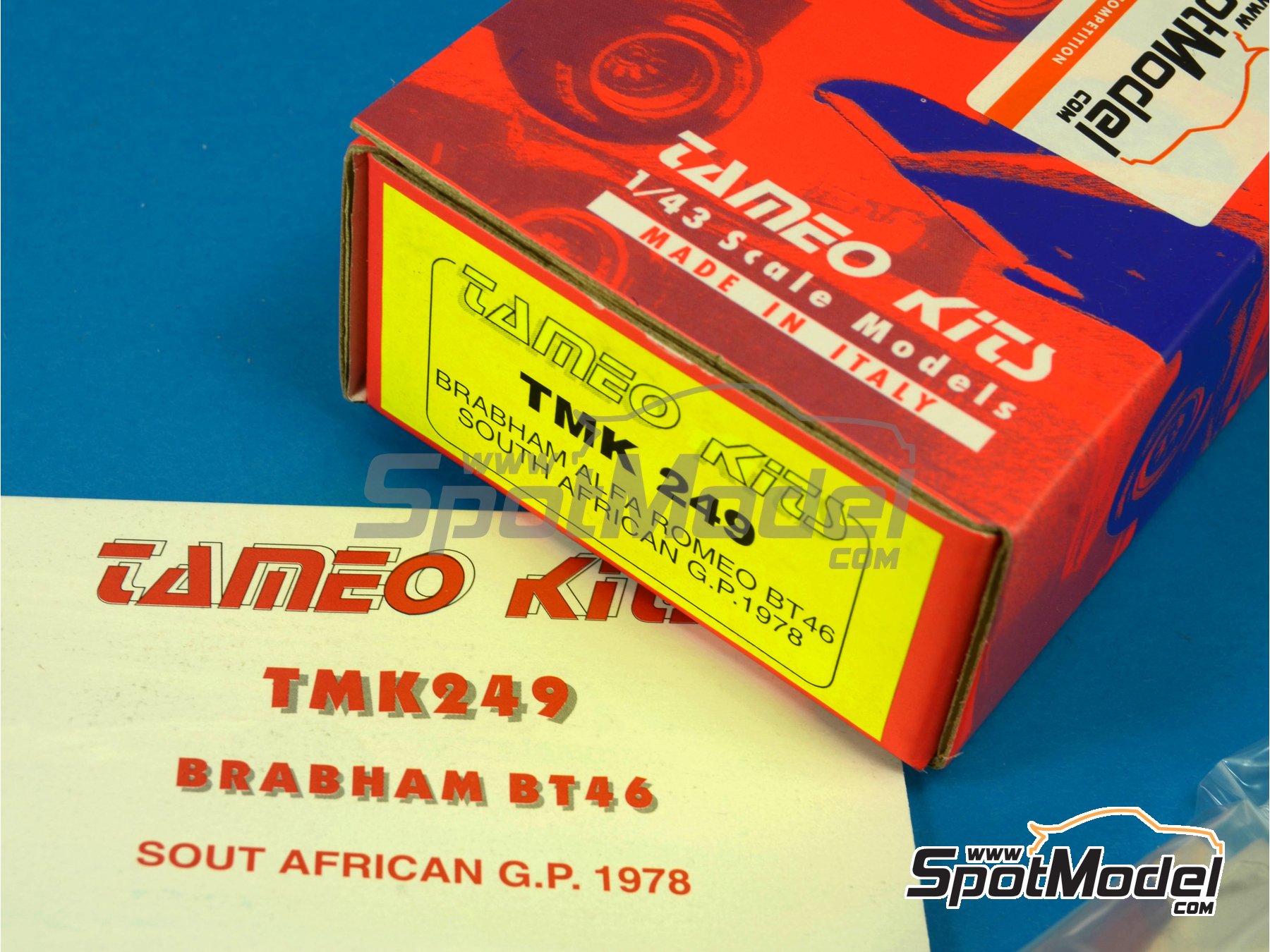 Kit 1:43 Tameo TMK249 Brabham BT46