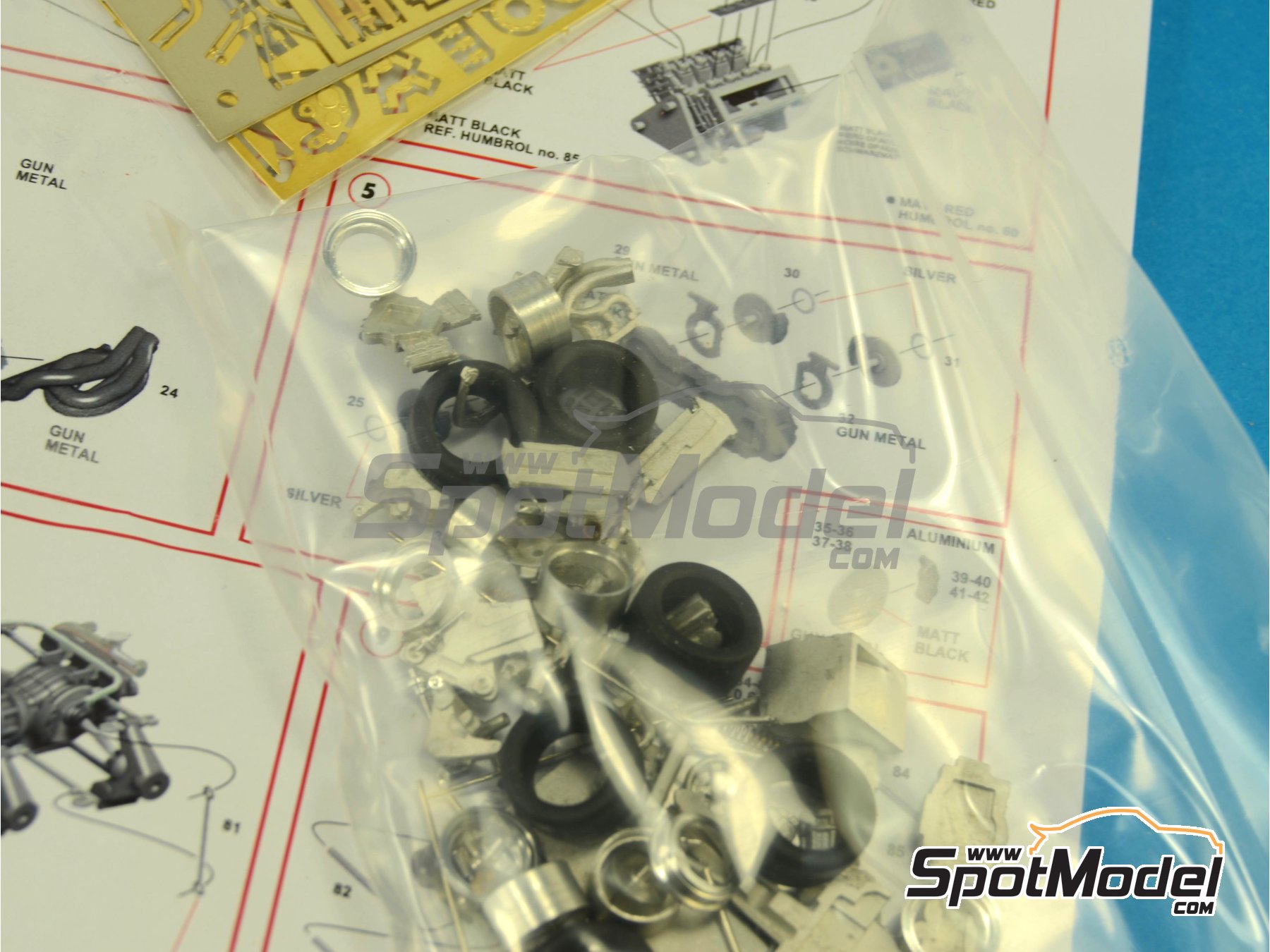 Image 4: March Ford 2-4-0 - Version de presentación 1976 | Maqueta de coche en escala 1/43 fabricado por Tameo Kits (ref. TMK260)