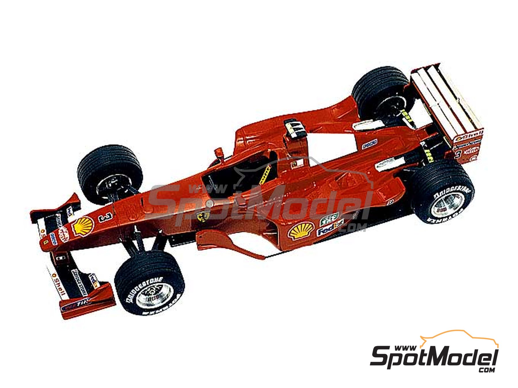 Image 1: Ferrari F399 Equipo Scuderia Ferrari patrocinado por Marlboro - Gran Premio de Formula 1 de M&oacute;naco 1999 | Maqueta de coche en escala&nbsp;1/43 fabricado por Tameo Kits (ref.&nbsp;TMK273)