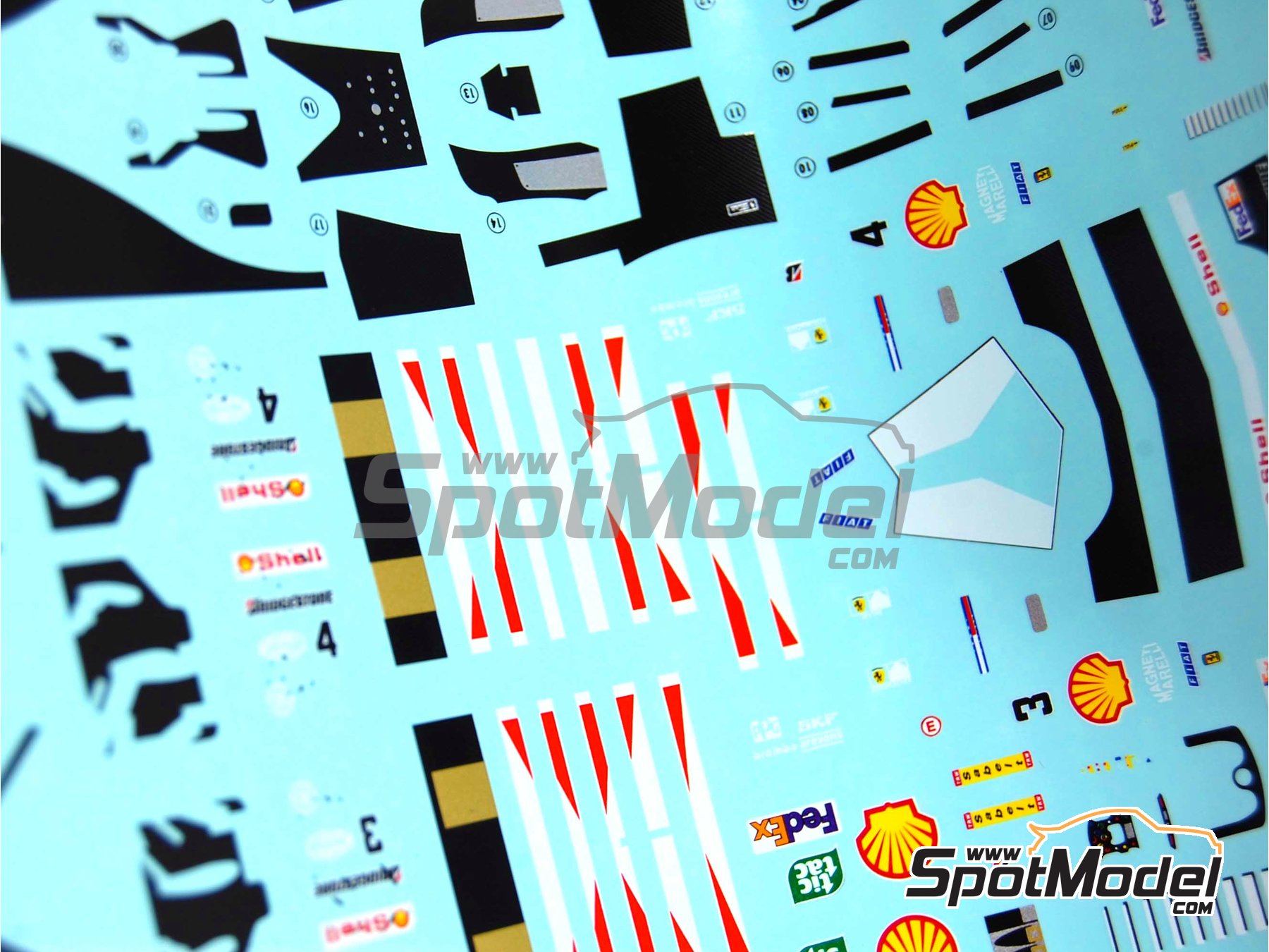 Image 3: Ferrari F399 Equipo Scuderia Ferrari patrocinado por Marlboro - Gran Premio de Formula 1 de M&oacute;naco 1999 | Maqueta de coche en escala&nbsp;1/43 fabricado por Tameo Kits (ref.&nbsp;TMK273)