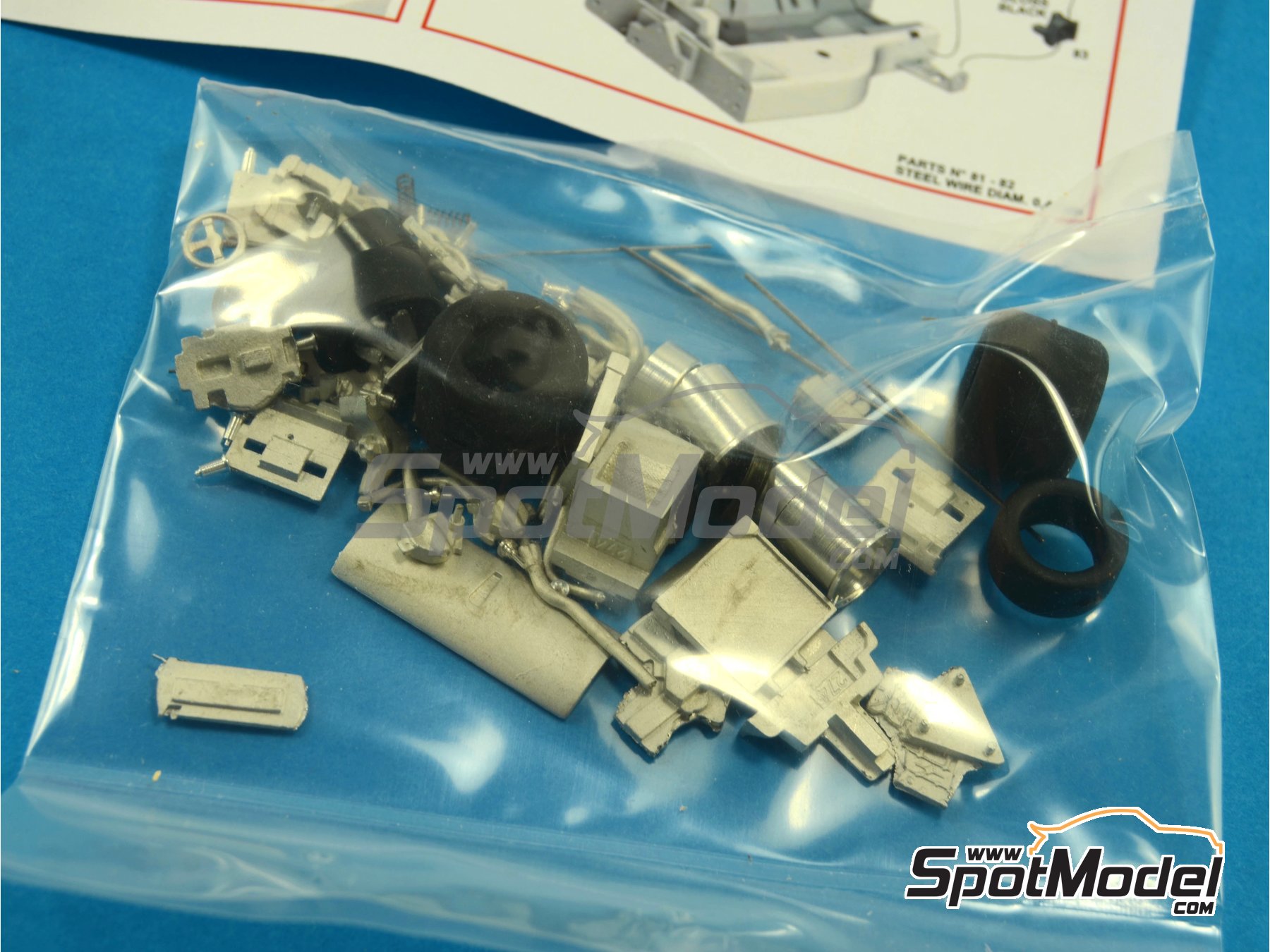 Image 2: March Williams Ford 761 patrocinado por Belle Vue - Gran Premio de Formula 1 de Holanda 1977 | Maqueta de coche en escala 1/43 fabricado por Tameo Kits (ref. TMK274)